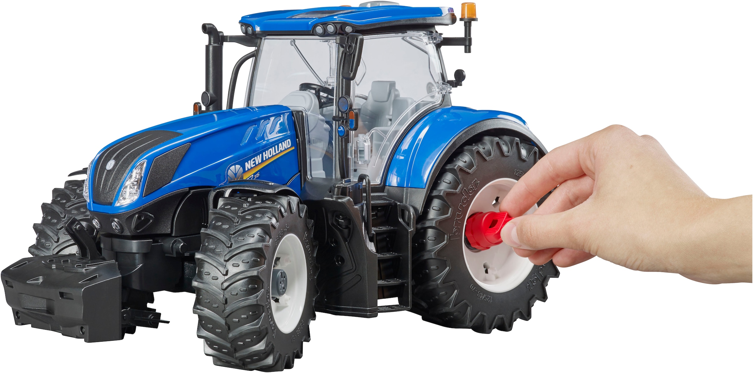 Bruder® Spielzeug-Traktor »New Holland T7.315 34 cm (03120)«, Made in Europe