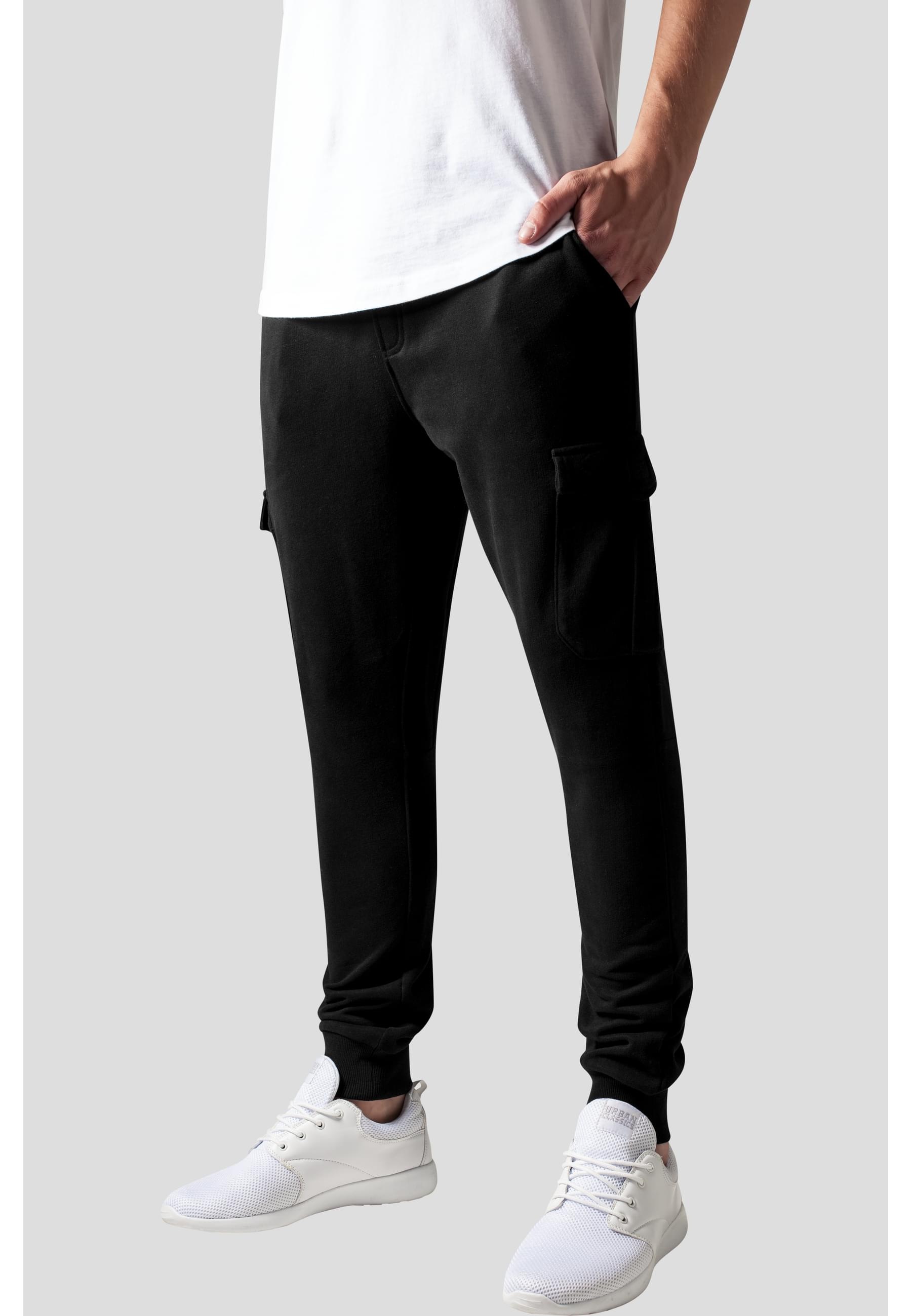 URBAN CLASSICS Cargohose »Urban Classics Herren Fitted Cargo Sweatpants«, (1 tlg.)