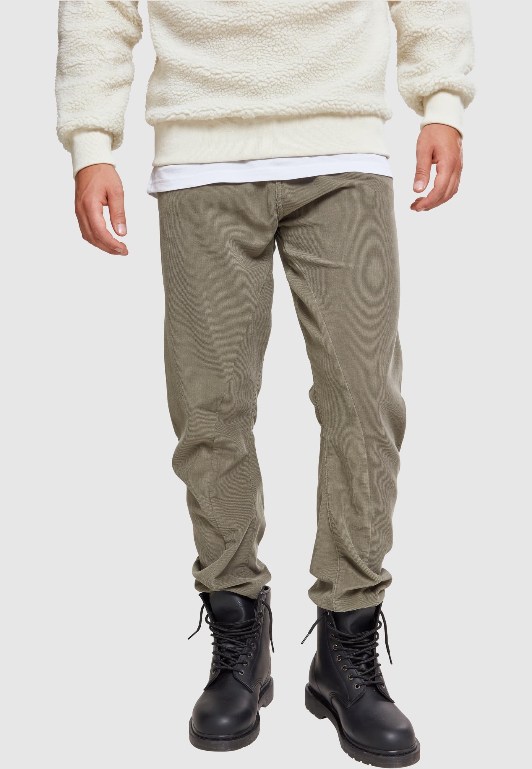 URBAN CLASSICS Stoffhose »Urban Classics Herren Corduroy Jog Pants«, (1 tlg.)