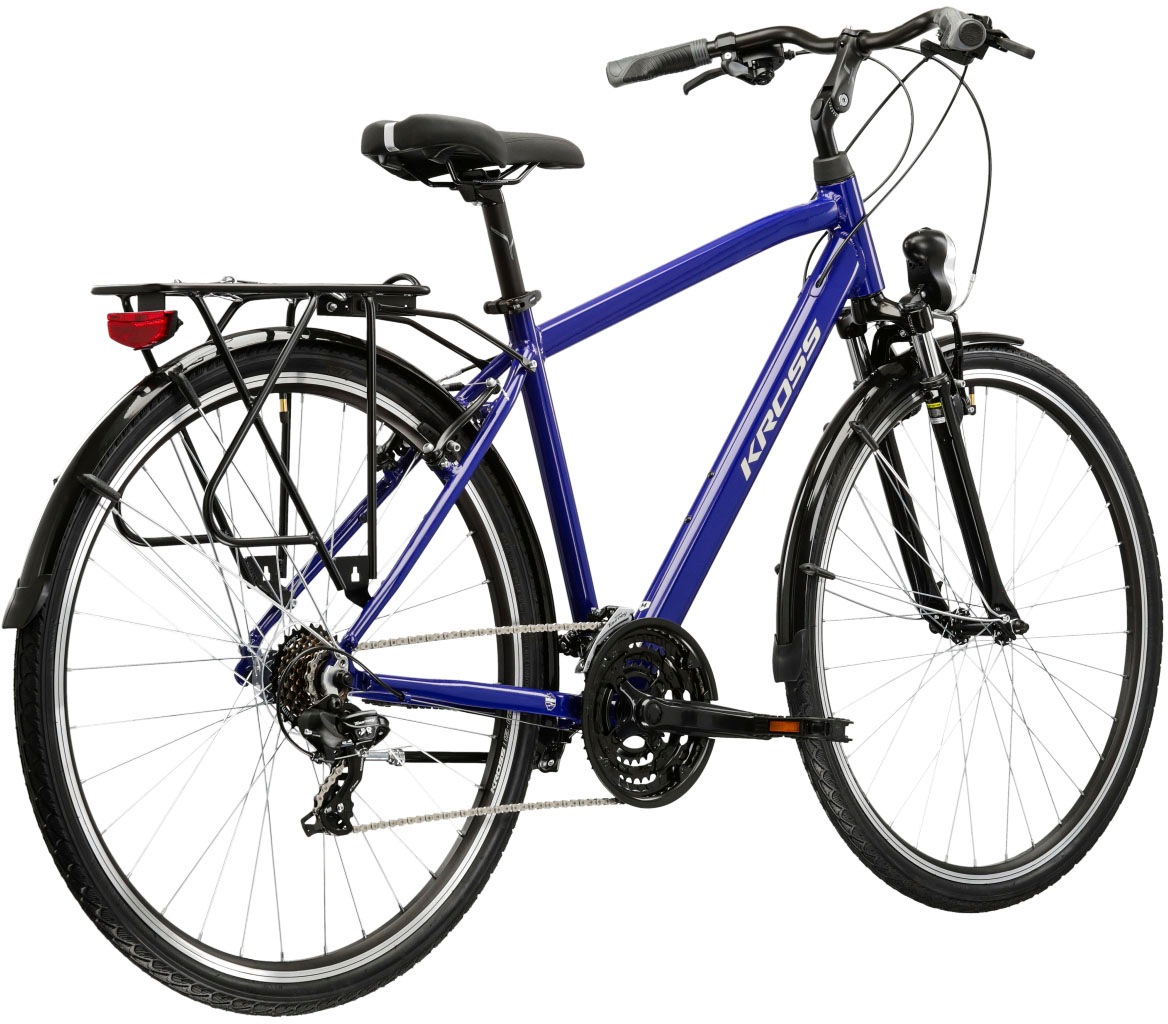 Kross Trekkingrad »Trans 1.0«, 21 Gang, Shimano, TOURNEY TY300 Schaltwerk, Kettenschaltung