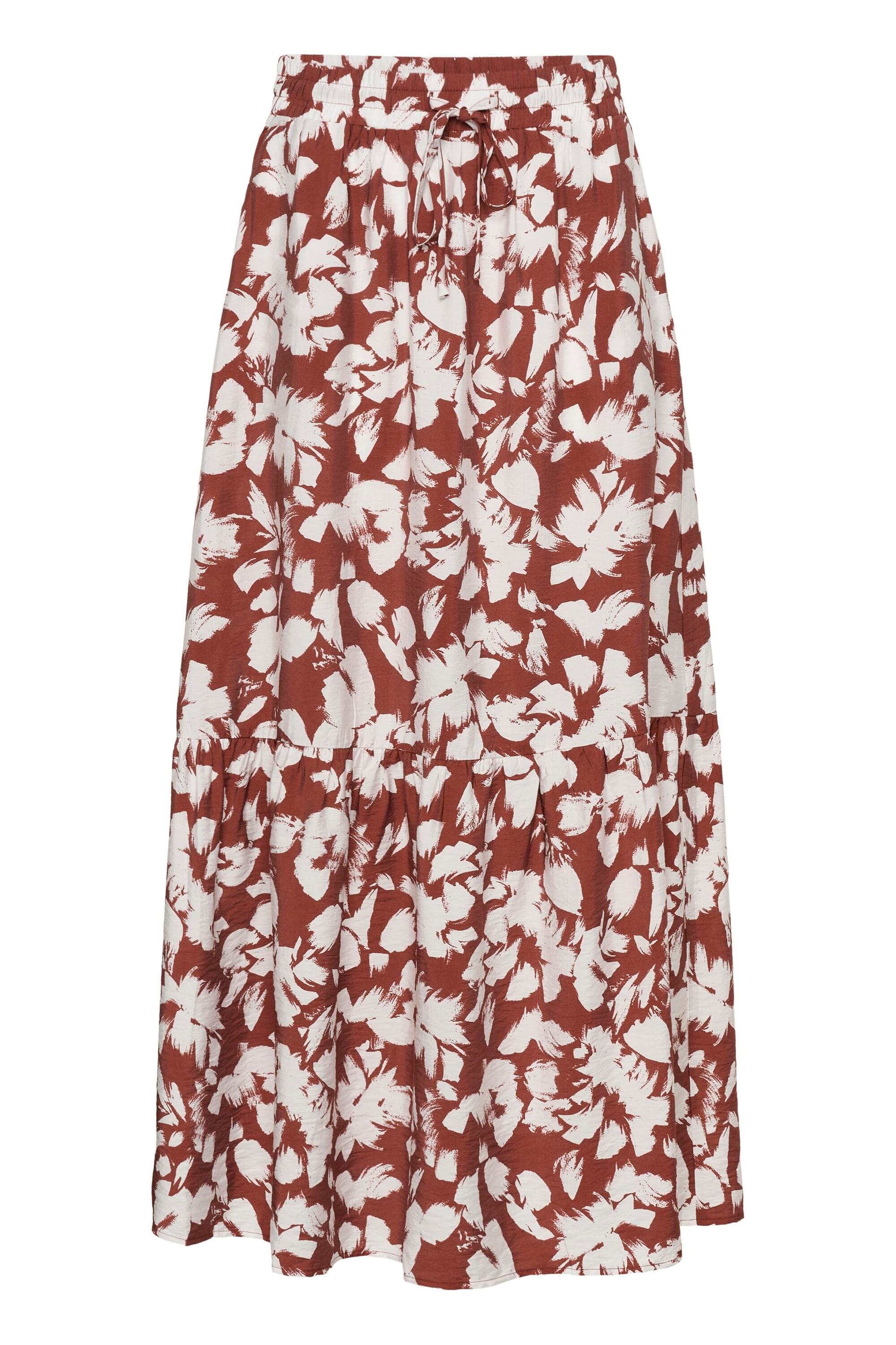 KAFFE Midirock "Damen Rock KAevie"