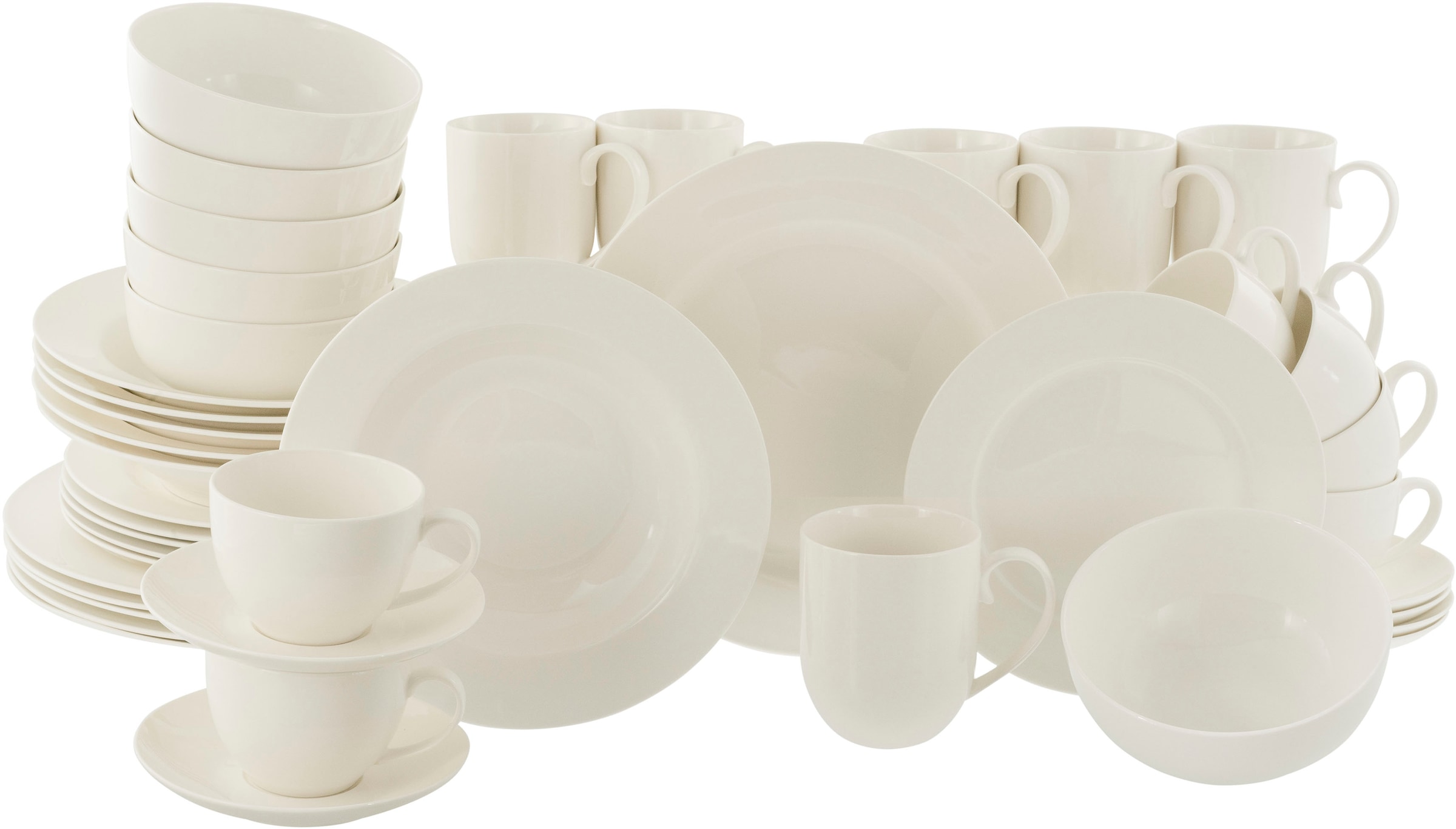 CreaTable Kombiservice "Fleur Royal, Kombi-Service 42-tlg" Traditionelle Fa günstig online kaufen