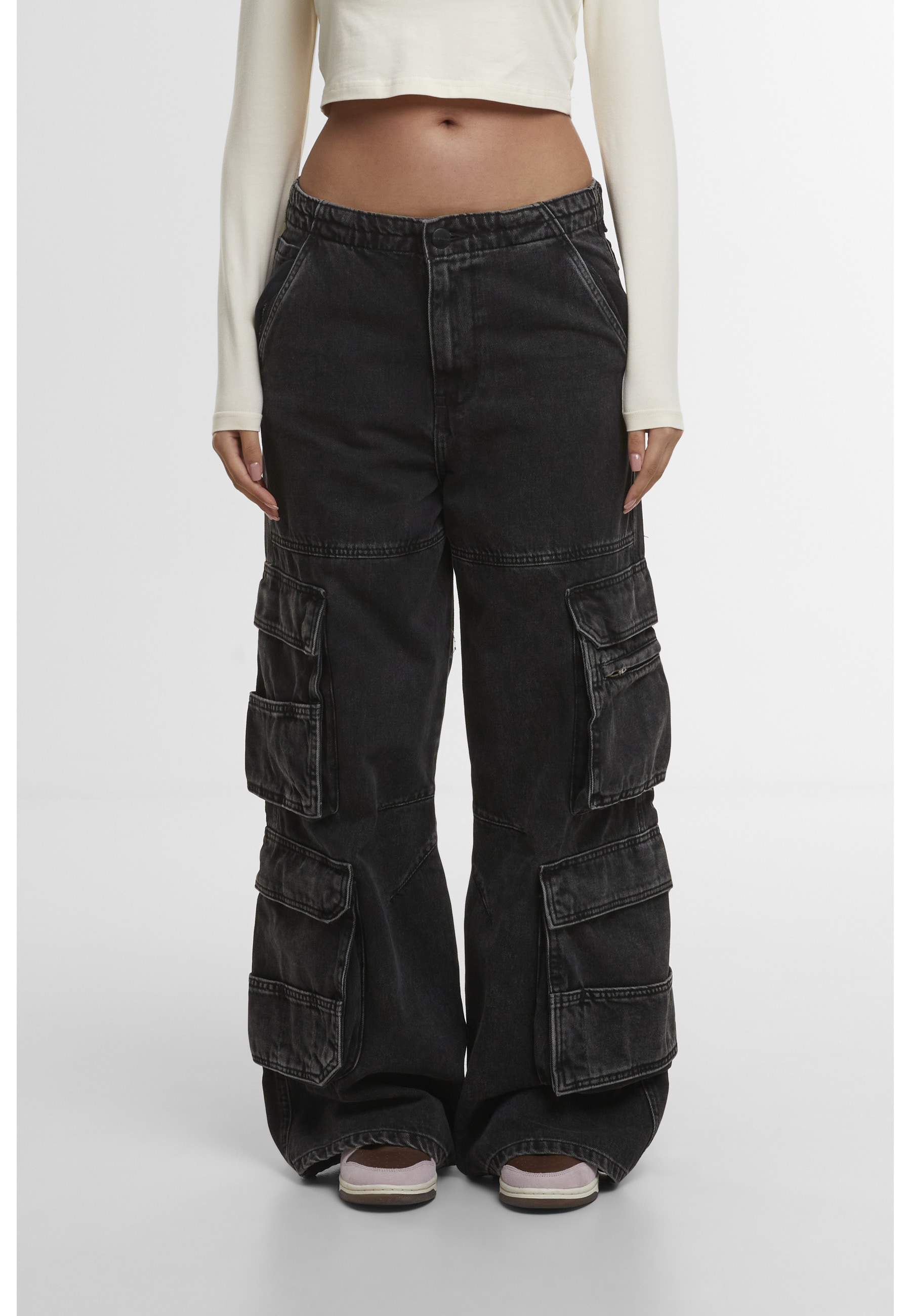 2Y Studios Stoffhose »2Y Studios Mara Cargo Baggy Jeans«