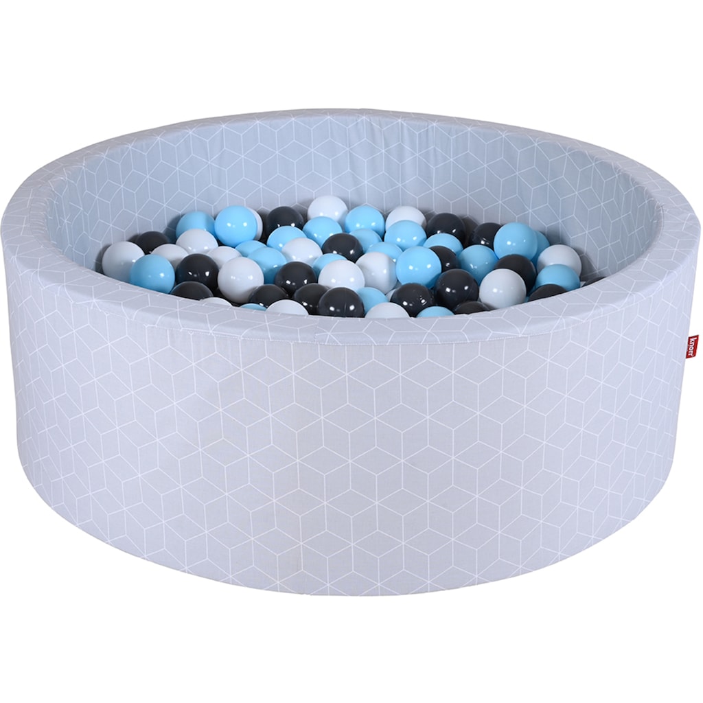 Knorrtoys® Bällebad »Soft, Cube Grey«