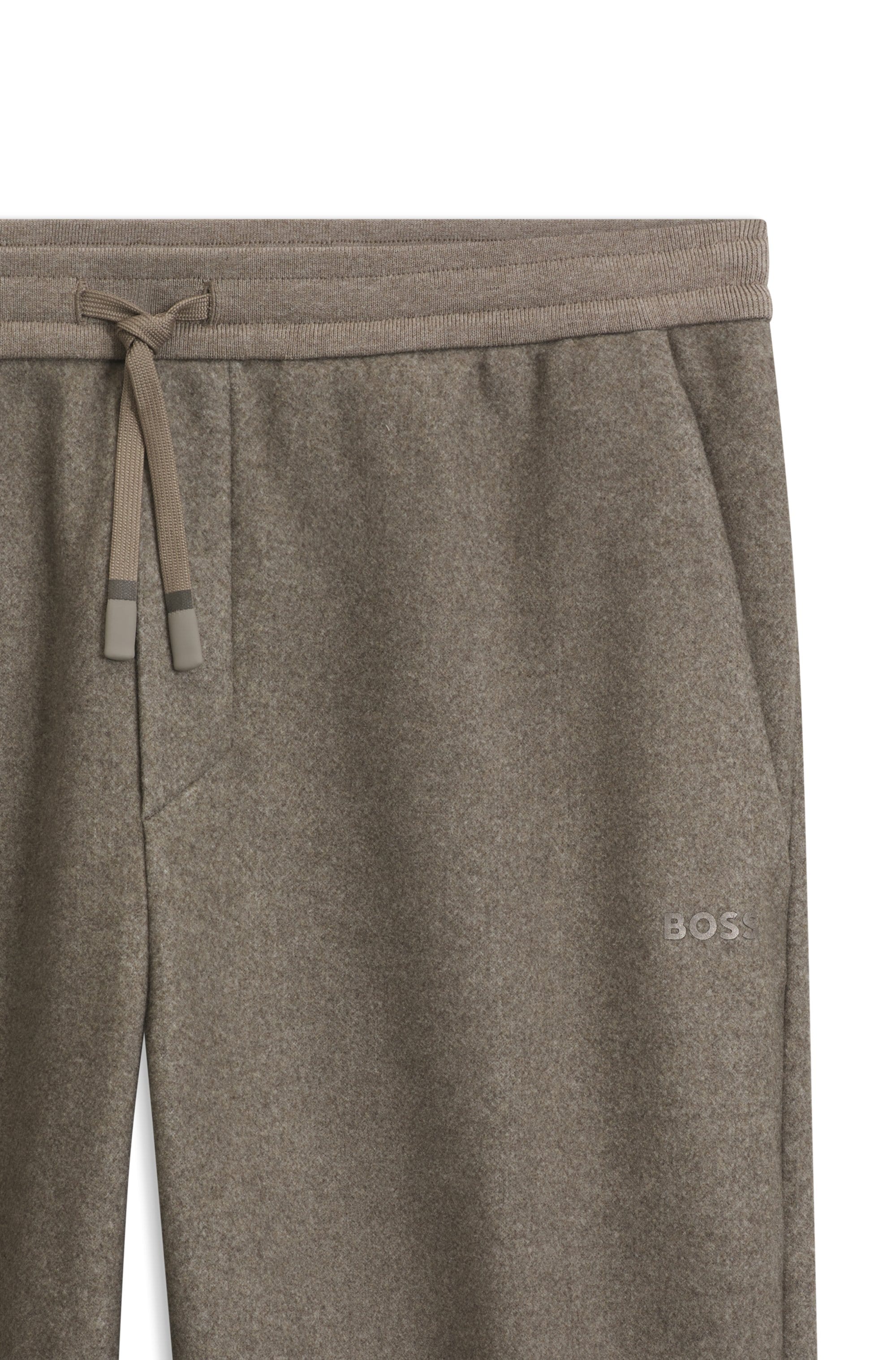 BOSS GREEN Jogger Pants »JT Transit Long«  Reguläre Passform mit elastischem Bund und Rippbündchen mit Kordelzug
