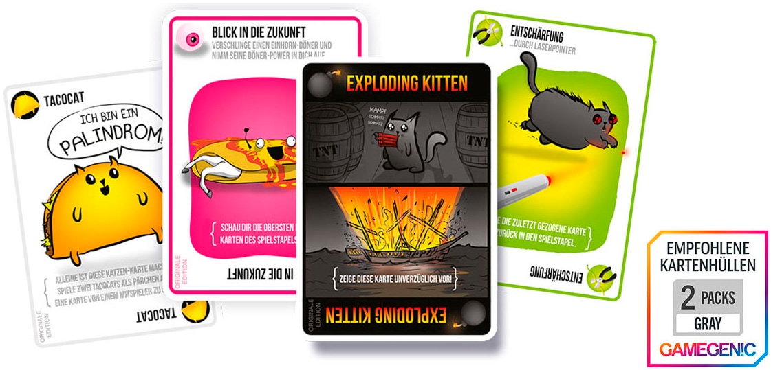 Asmodee Spiel »Exploding Kitten«