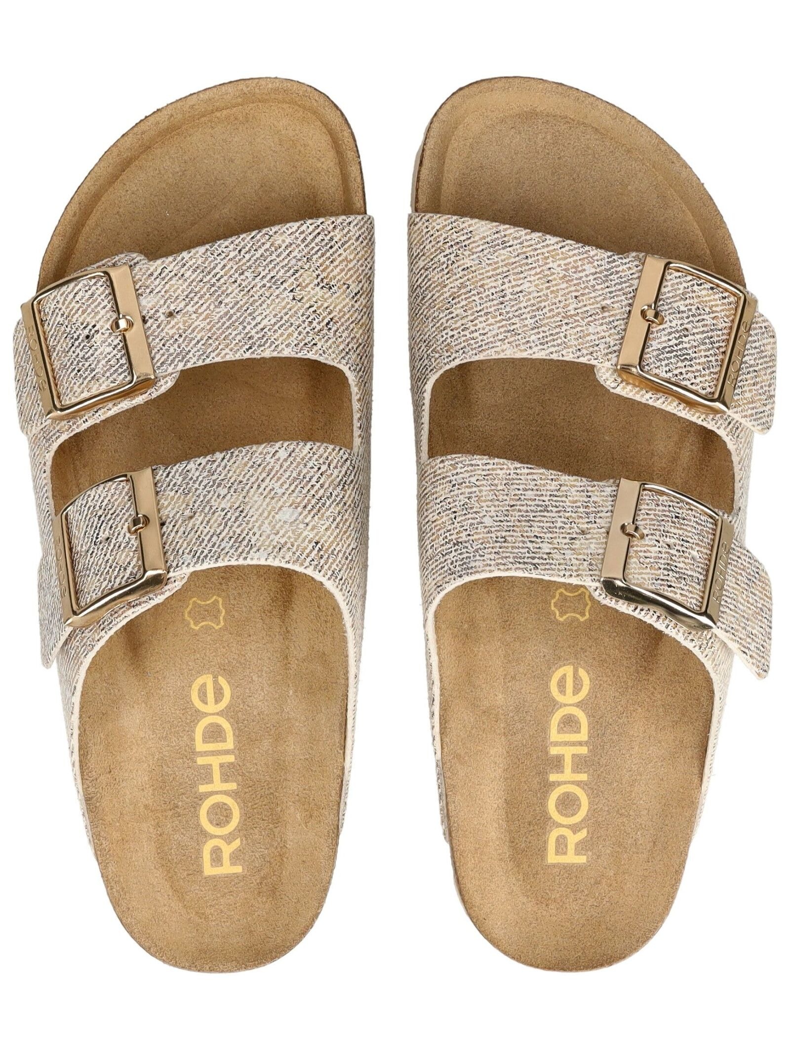 Rohde Pantolette »Rohde Pantoletten Veloursleder«