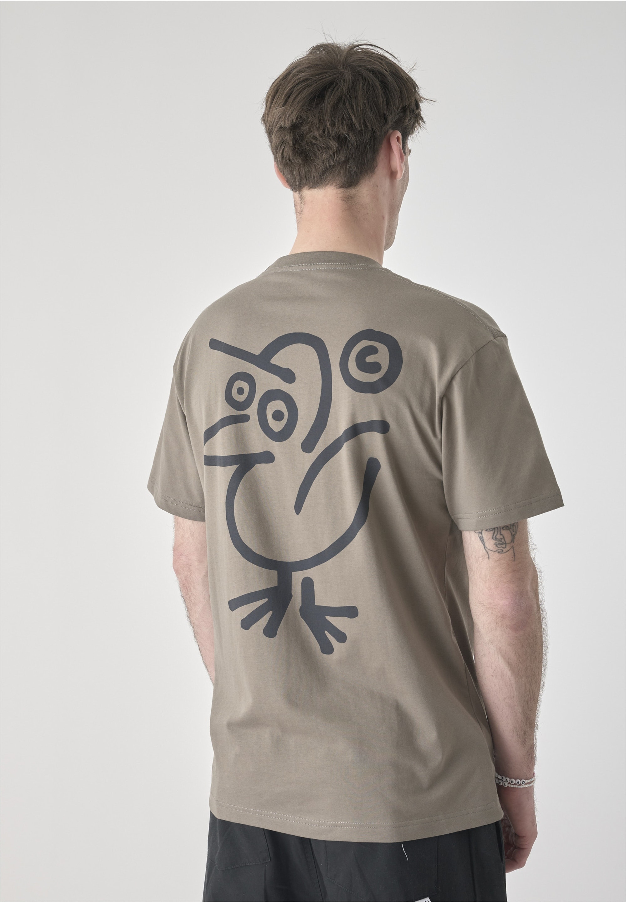Cleptomanicx T-Shirt »Sketch Gull«, mit lockerem Schnitt