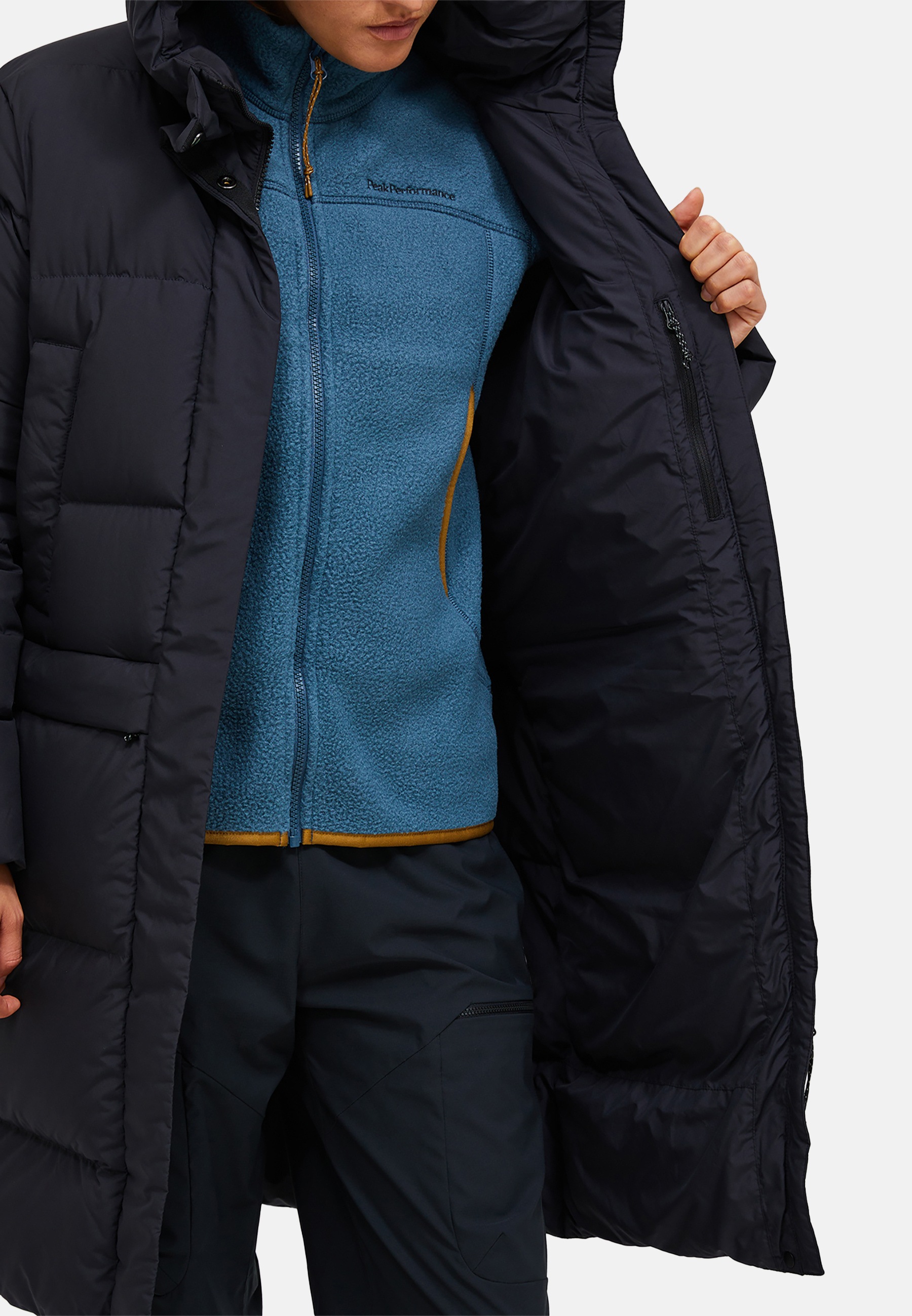 Peak Performance Daunenmantel »W Quiver Down Parka« mit Kapuze