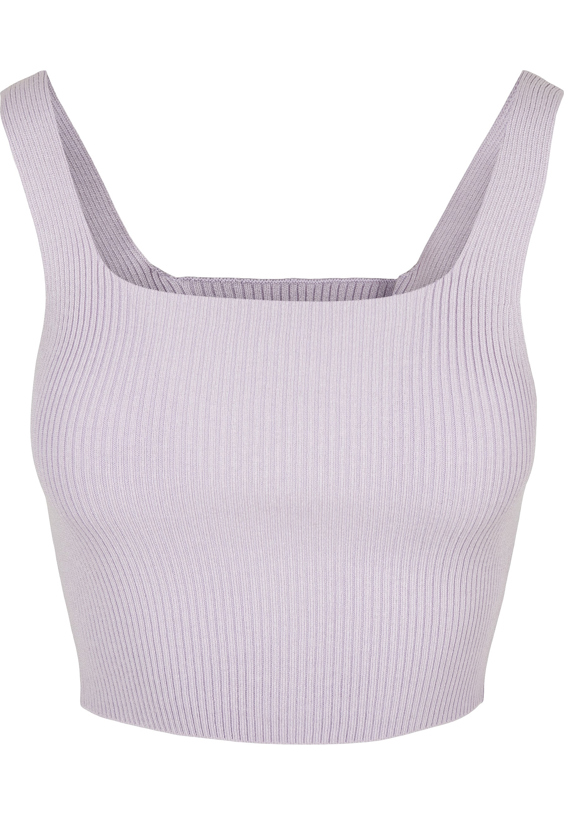 URBAN CLASSICS Tanktop "Urban Classics Damen Ladies Cropped Knit Top" 1 Stk günstig online kaufen