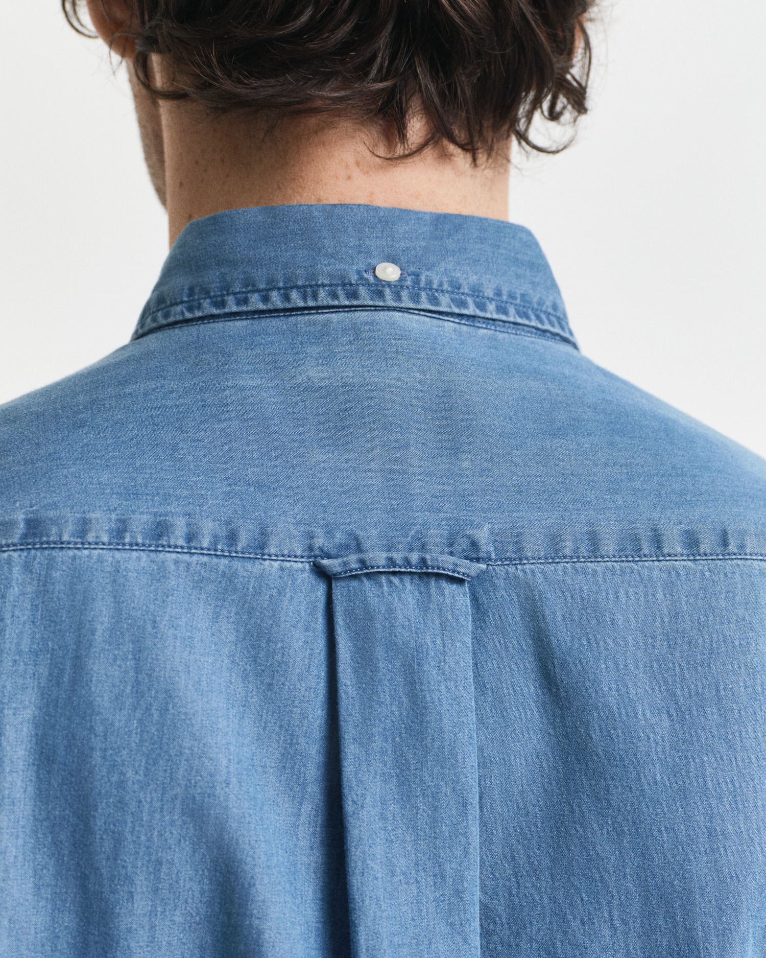 Gant Langarmhemd »Regular Fit Denimhemd Jeanshemd pflegeleicht«