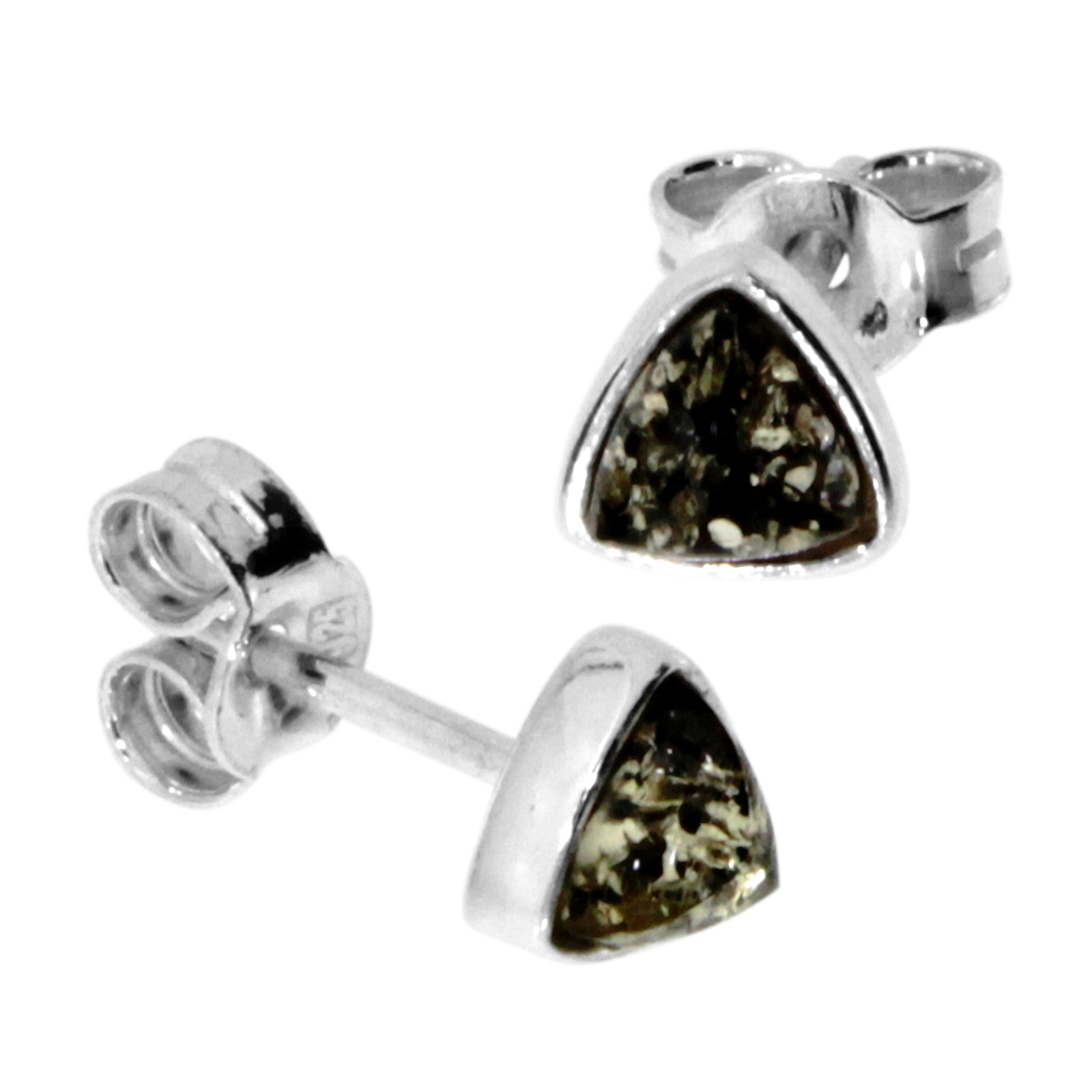 Paar Ohrstecker OSTSEE-SCHMUCK "Ostsee-Schmuck Ohrstecker Classic 5x5x5 mm", weiß, Ohrringe, Damen, 6 x 6 x 6mm, Silber 925 (Sterlingsilber)