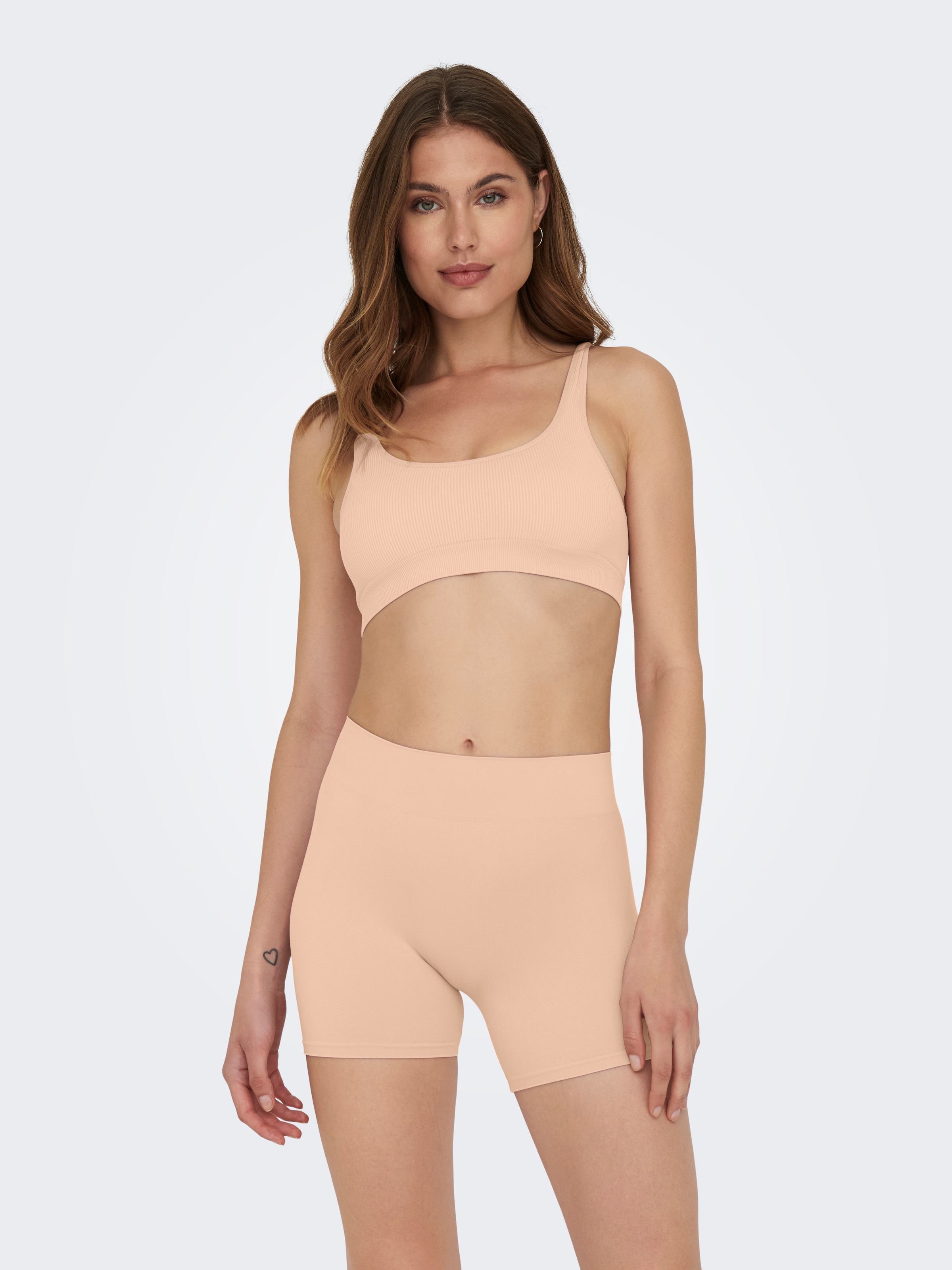 ONLY Hotpants "ONLVICKY S-LESS MINI SHORTS 2-PACK" günstig online kaufen