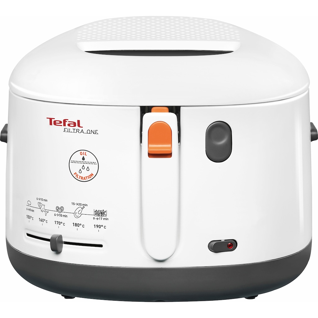 Tefal Fritteuse »Fritteuse FF1631 One Filtra«, 1900 W, 1,2 Kg, Auffangsieb für Frittierreste, spülmaschinenfest