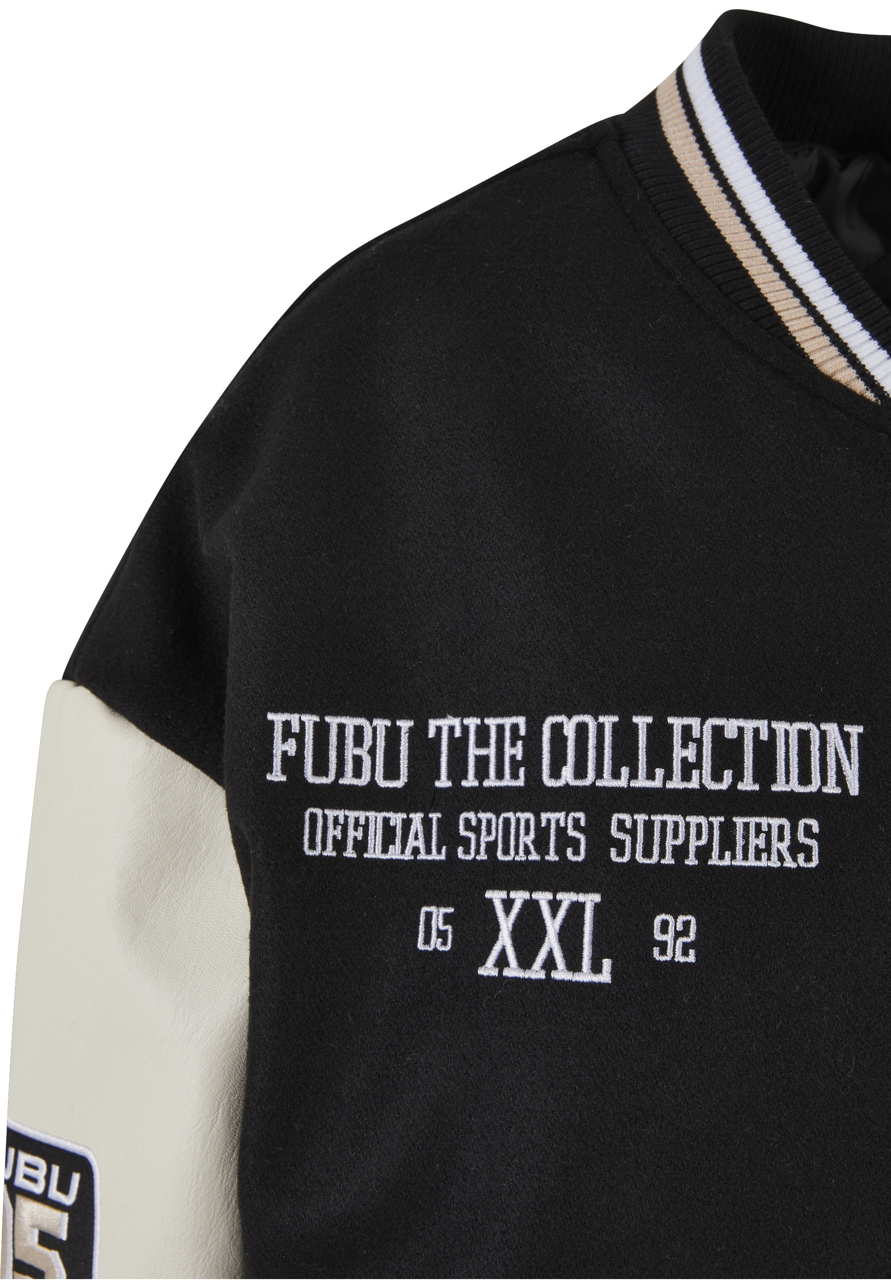 Fubu Anorak »Fubu Damen FW231-017-1 FUBU College Varsity Jacket« 1 Stk. tlg. ohne Kapuze
