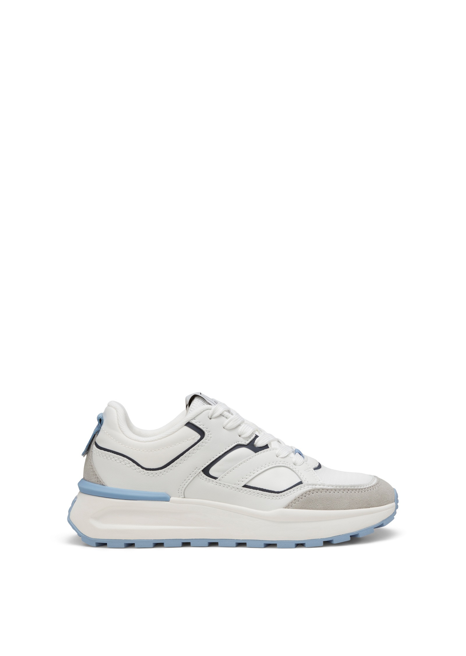 Marc O'Polo Sneaker »aus Rindleder und Mesh«