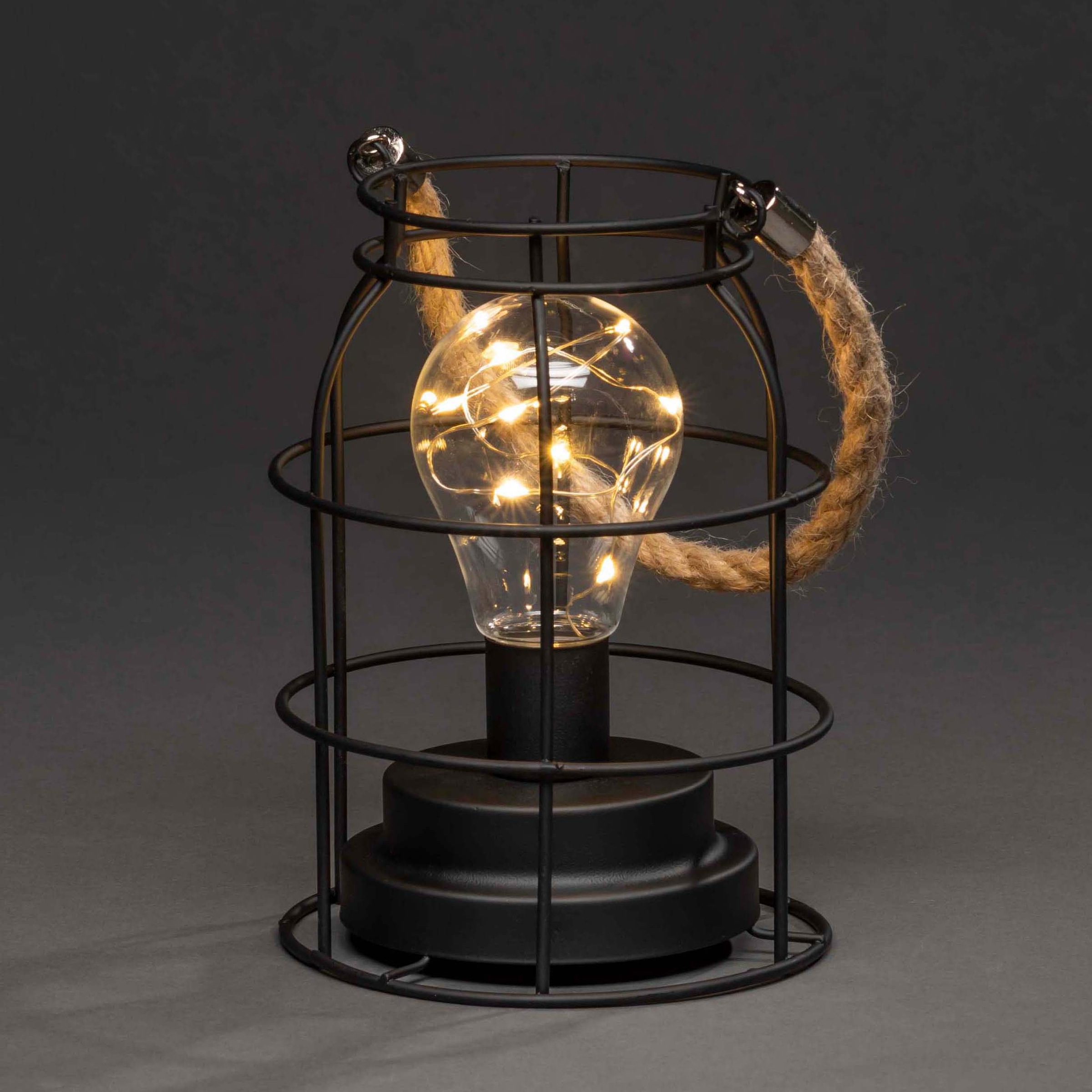 KONSTSMIDE LED Laterne "Weihnachtsdeko" LED-Modul 1 Stk. Warmweiß LED Metal günstig online kaufen