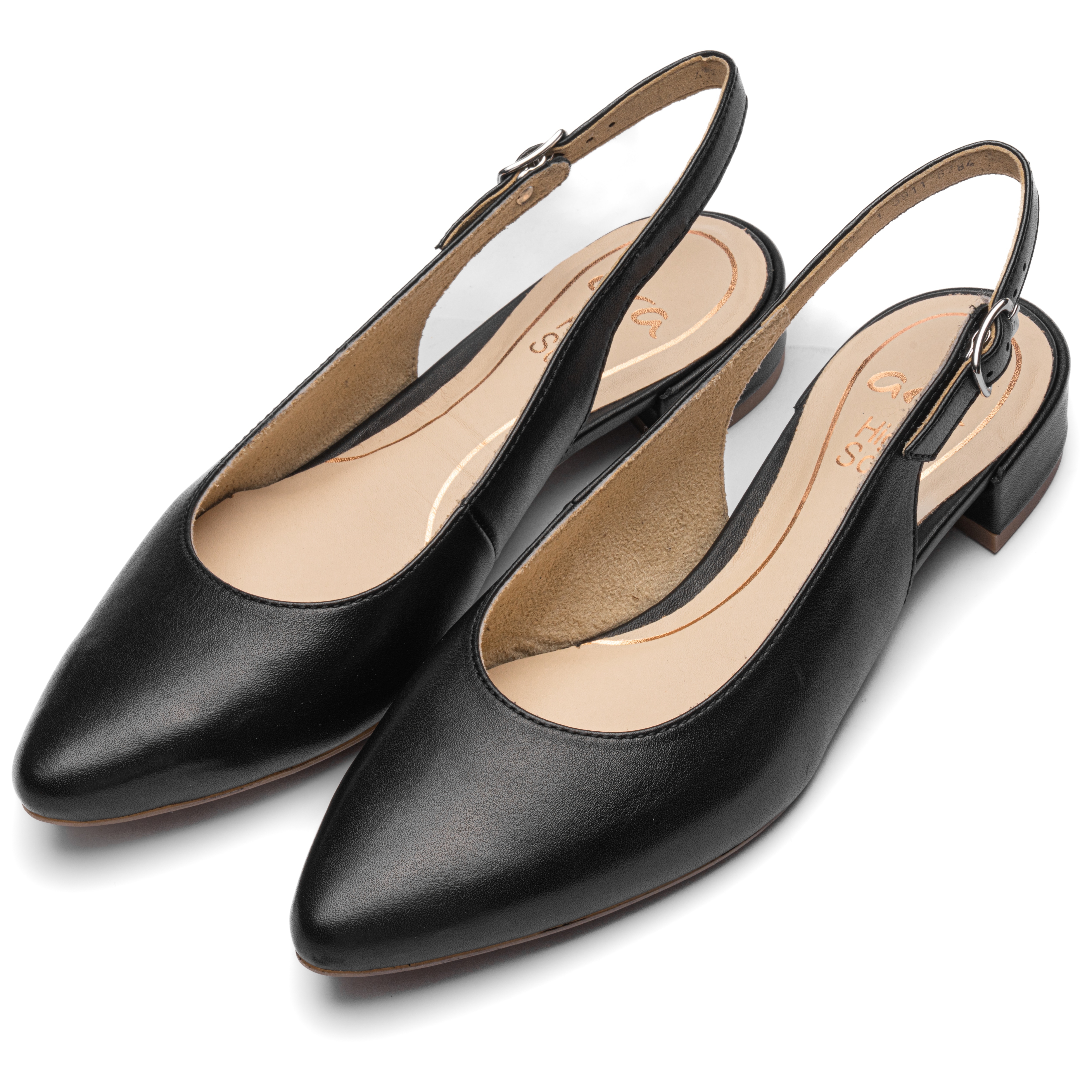 Ara Slingpumps "PARIS" Blockabsatz, Businessschuh mit verstellbarem Fersenriemchen, G-Weite