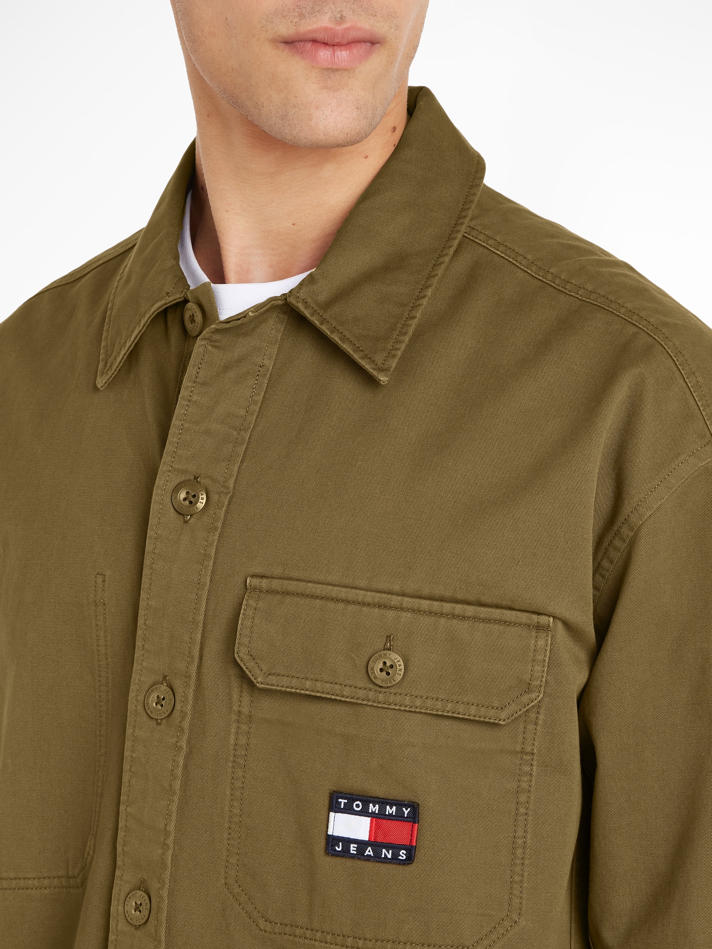 Tommy Jeans Outdoorhemd »TJM ESSENTIAL OVERSHIRT«
