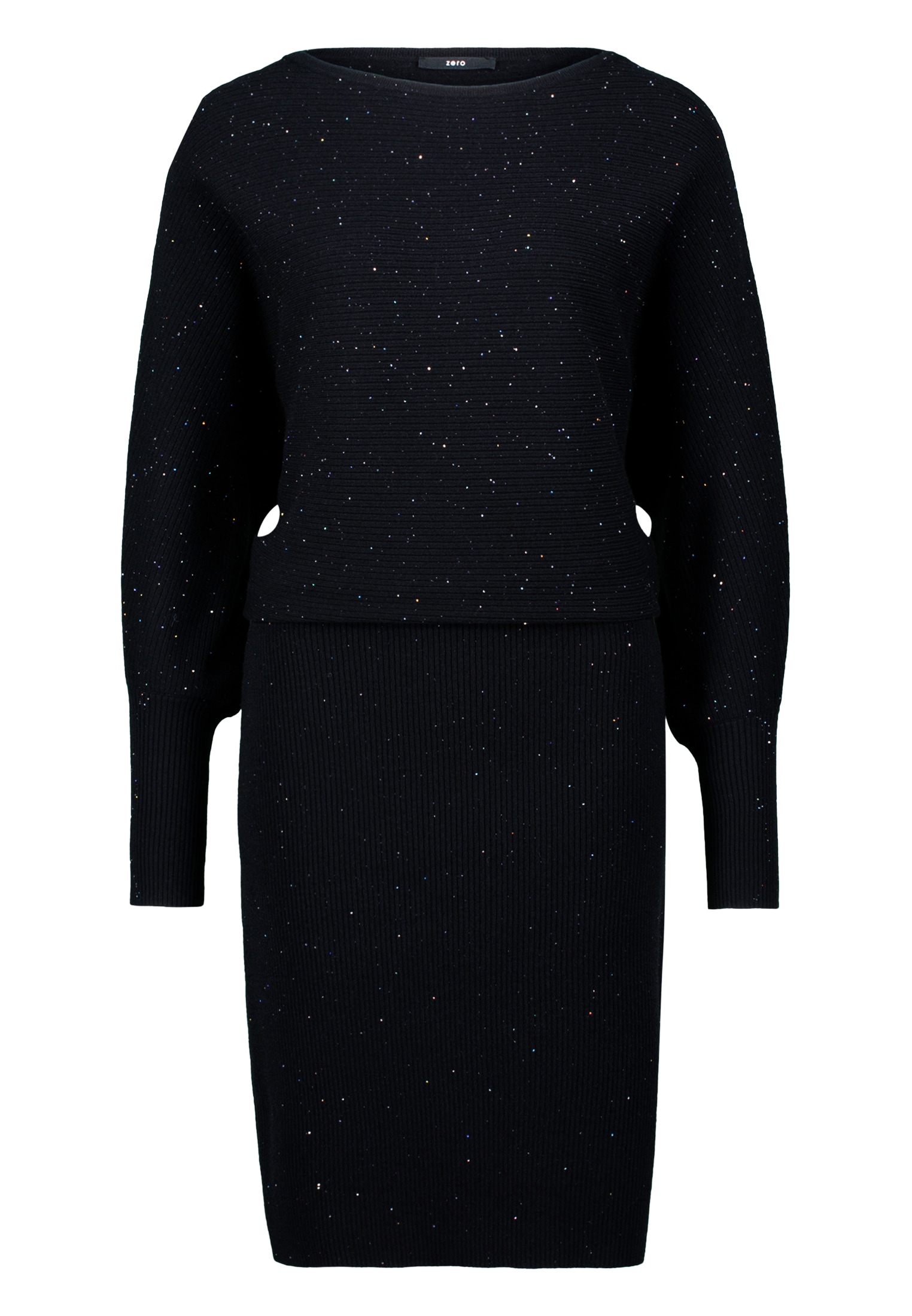 Zero Strickkleid »Damen mit Pailletten« Ohne Tasche Pailletten