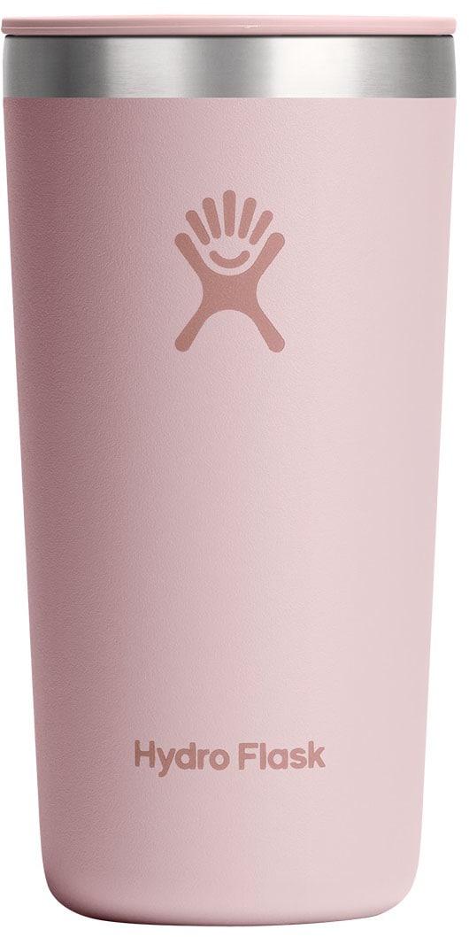 Hydro Flask Thermobecher "12 OZ All Around Tumbler Press-In Lid, 355 ml" Kompatibel mit Trinkhalmdeckel und verschließbaren Eindrückdeckel