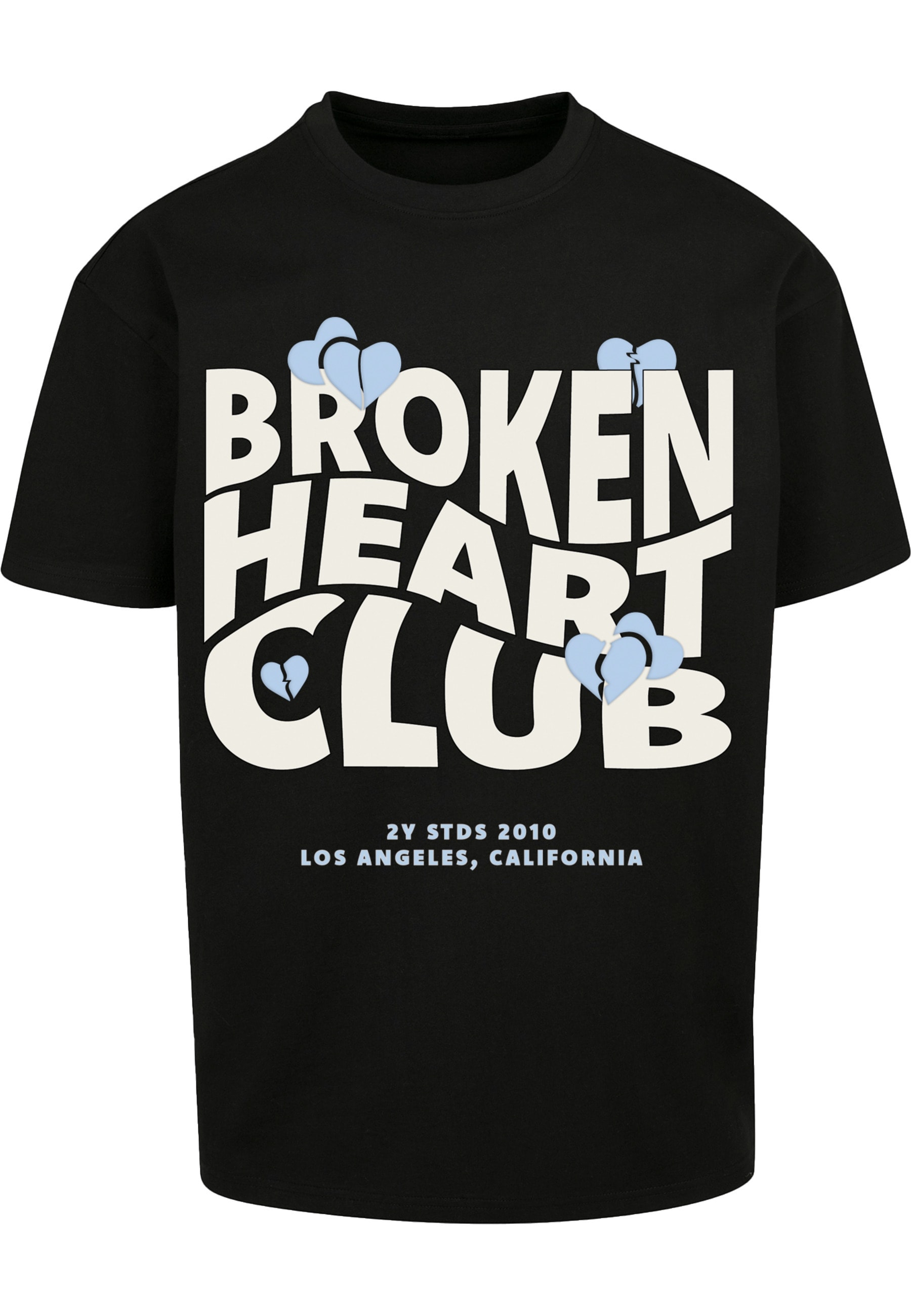 2Y Studios T-Shirt "2Y Studios Broken Heart Club Oversize Tee" 1 Stk.