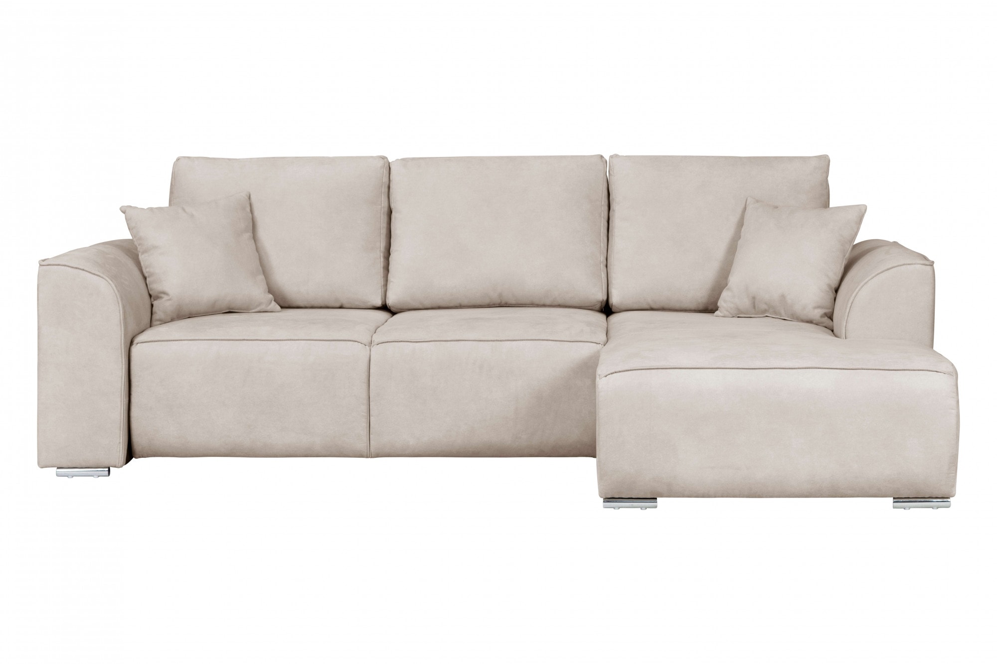 INOSIGN Ecksofa »BEATRICE optionale Schlafsofa mit Bettkasten, B/T/H: 265/170/86 cm«, L-Form, wahlweise auch mit Bettfunktion und Bettkasten