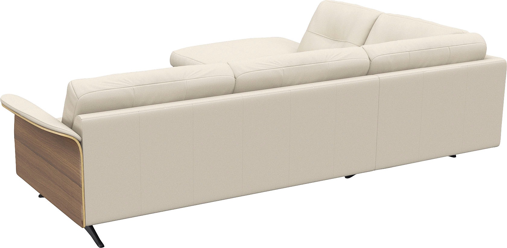 FLEXLUX Ecksofa »Glow bequem und komfortabel durch hochwertigen Sitzaufbau, L-Form«, Skandinavisches Design, In hochwertiger Verarbeitung