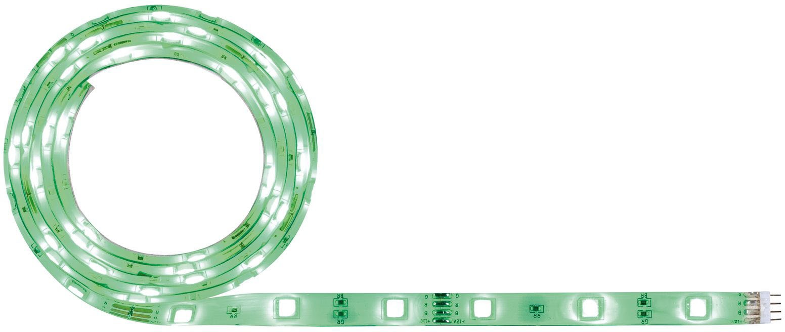 Paulmann LED-Streifen »SimpLED 1,5m RGB 12W Weiß Metall Kst«, 1 St.-flammig