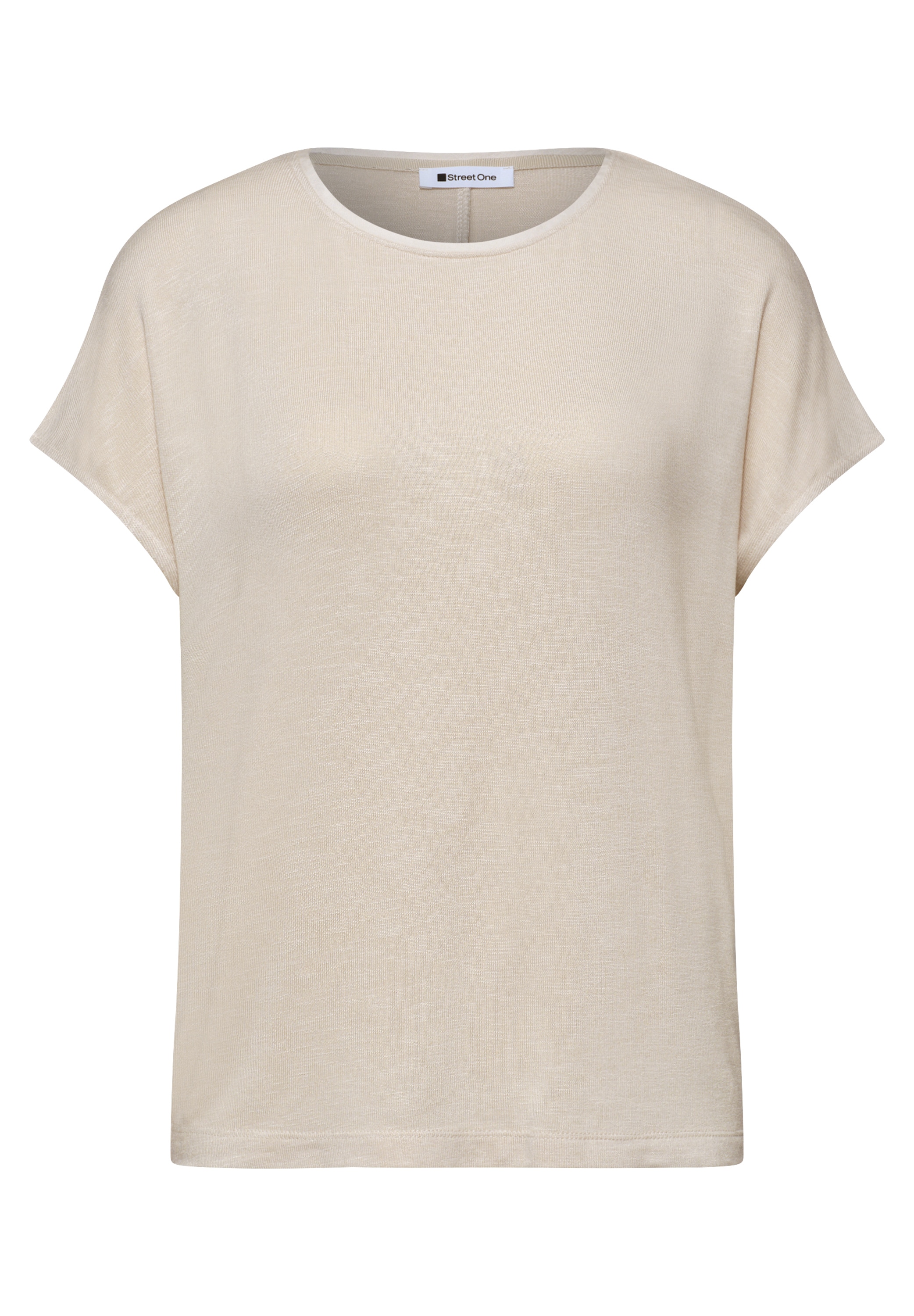 STREET ONE T-Shirt mit Rundhalsausschnitt