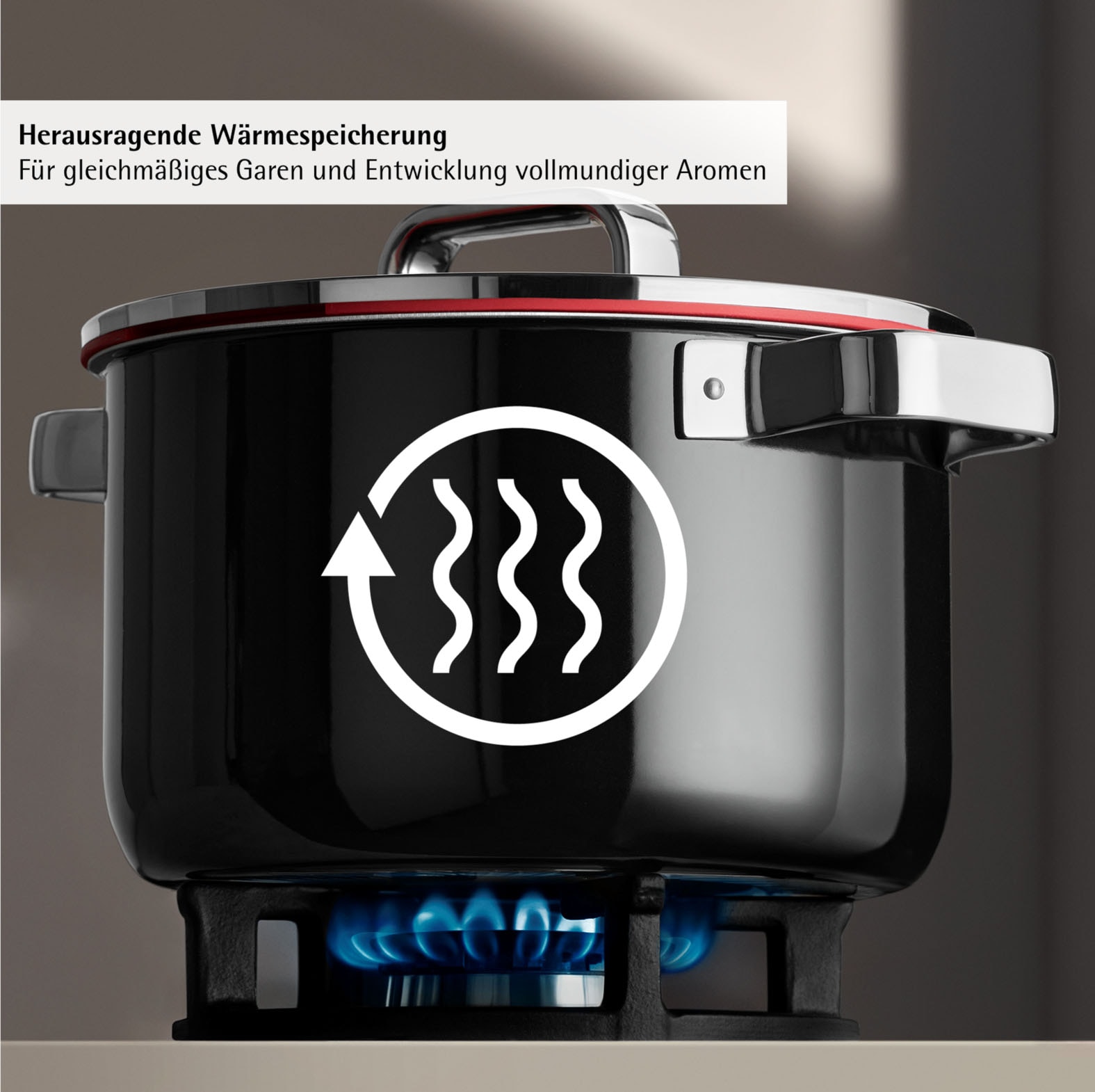 WMF Topf-Set »Fusiontec Function Pro« Set, 7 tlg. tlg. Edelstahl | Glas