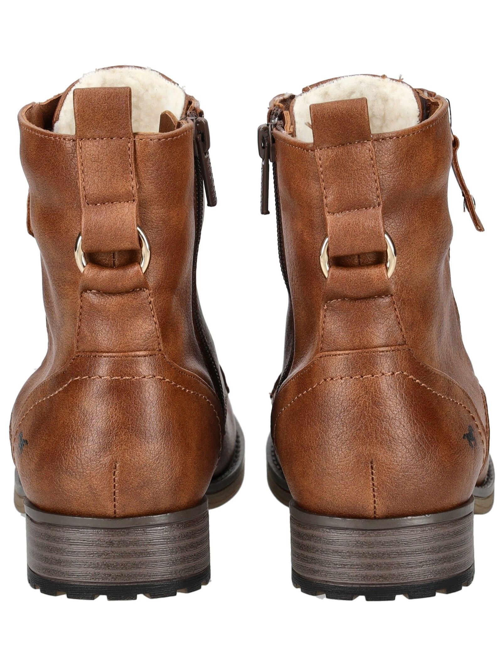 Mustang Shoes Schnürstiefelette »Mustang Shoes Stiefelette Lederimitat«