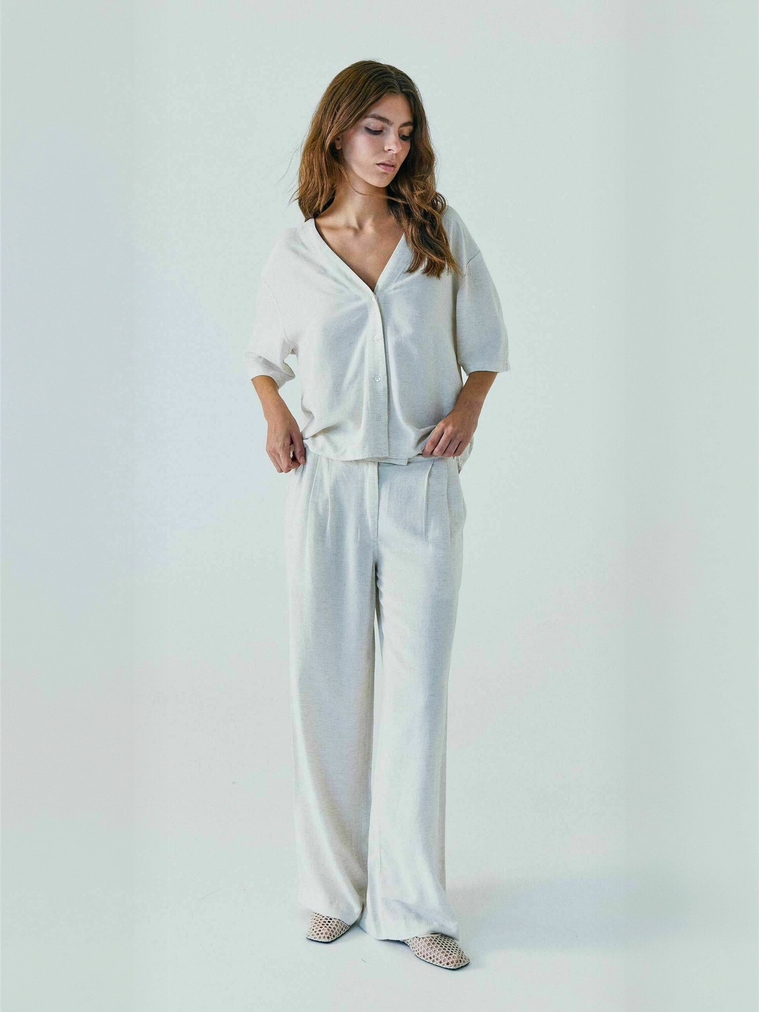 NORR Hemdbluse »NORR Shirt Linne«
