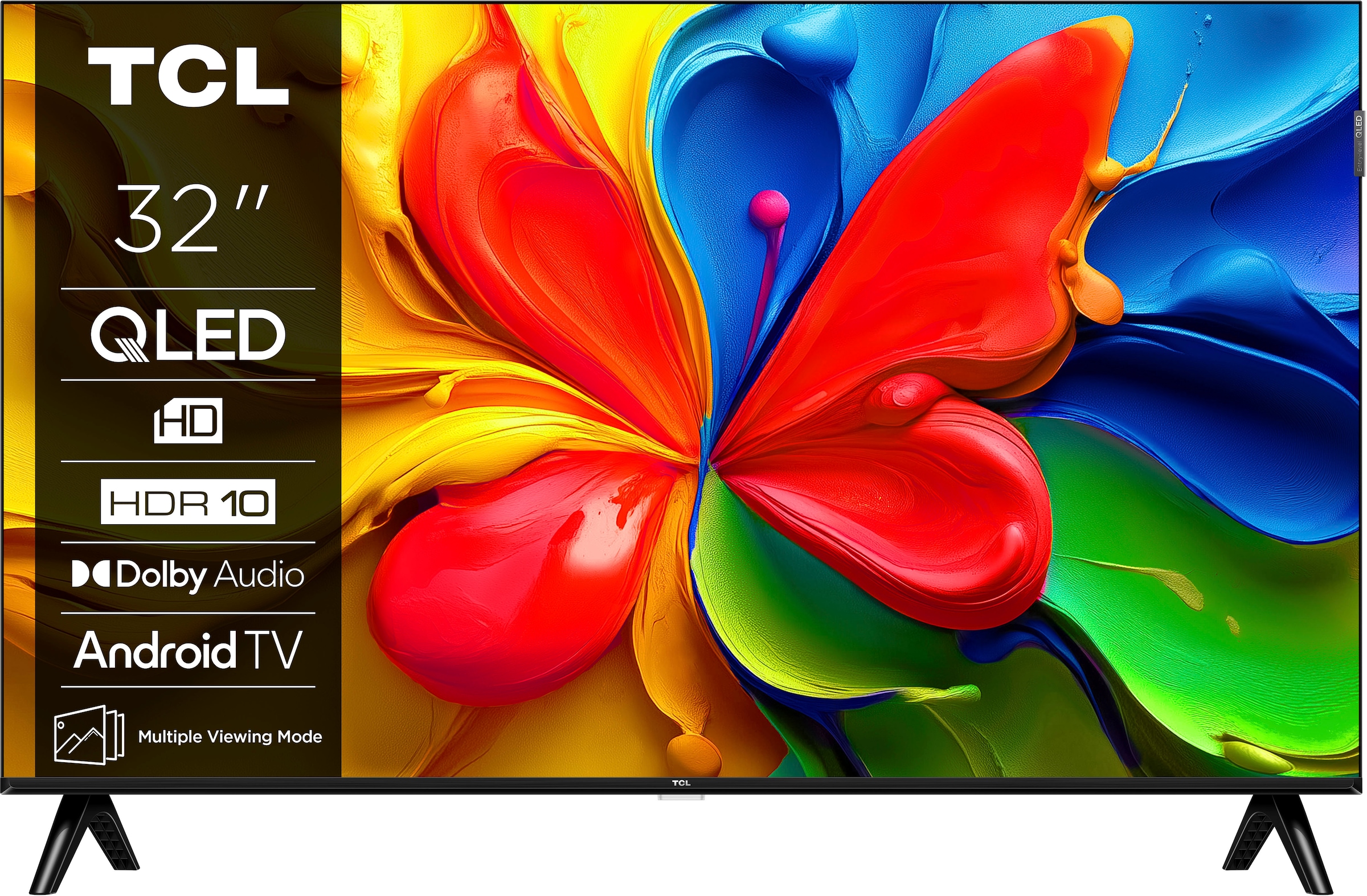 TCL QLED-Fernseher »32V5CX1«, HD, Android TV, Android TV, Dolby Audio, HD, HDR 10, Slim, Bluetooth, 32 Zoll / 81 cm