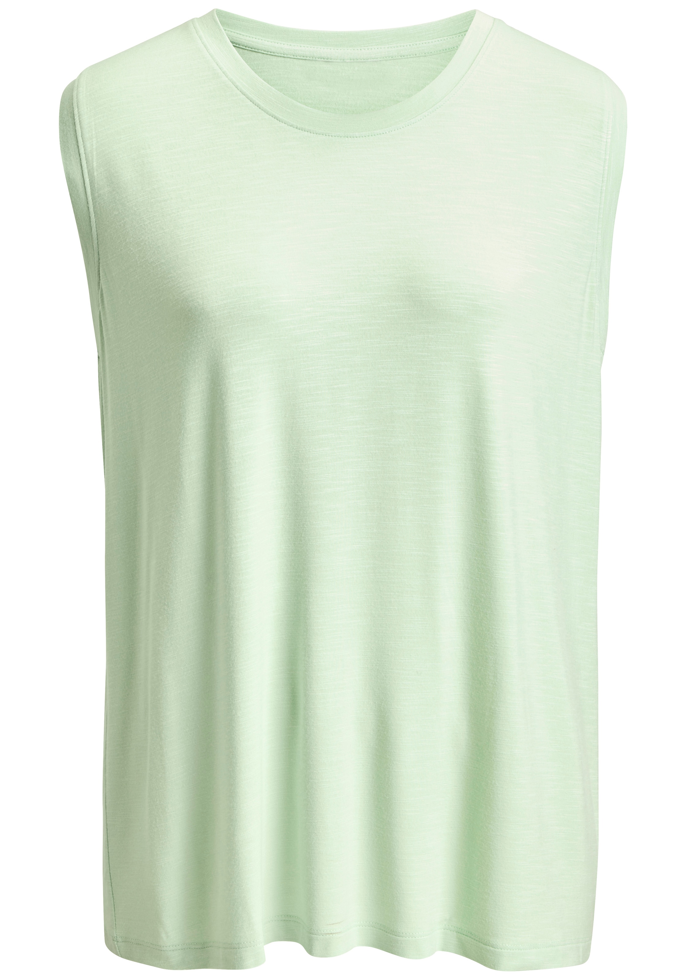 Beachtime Shirttop »mit breiten Schultern« 1 aus elastischer Viskose-Qualität