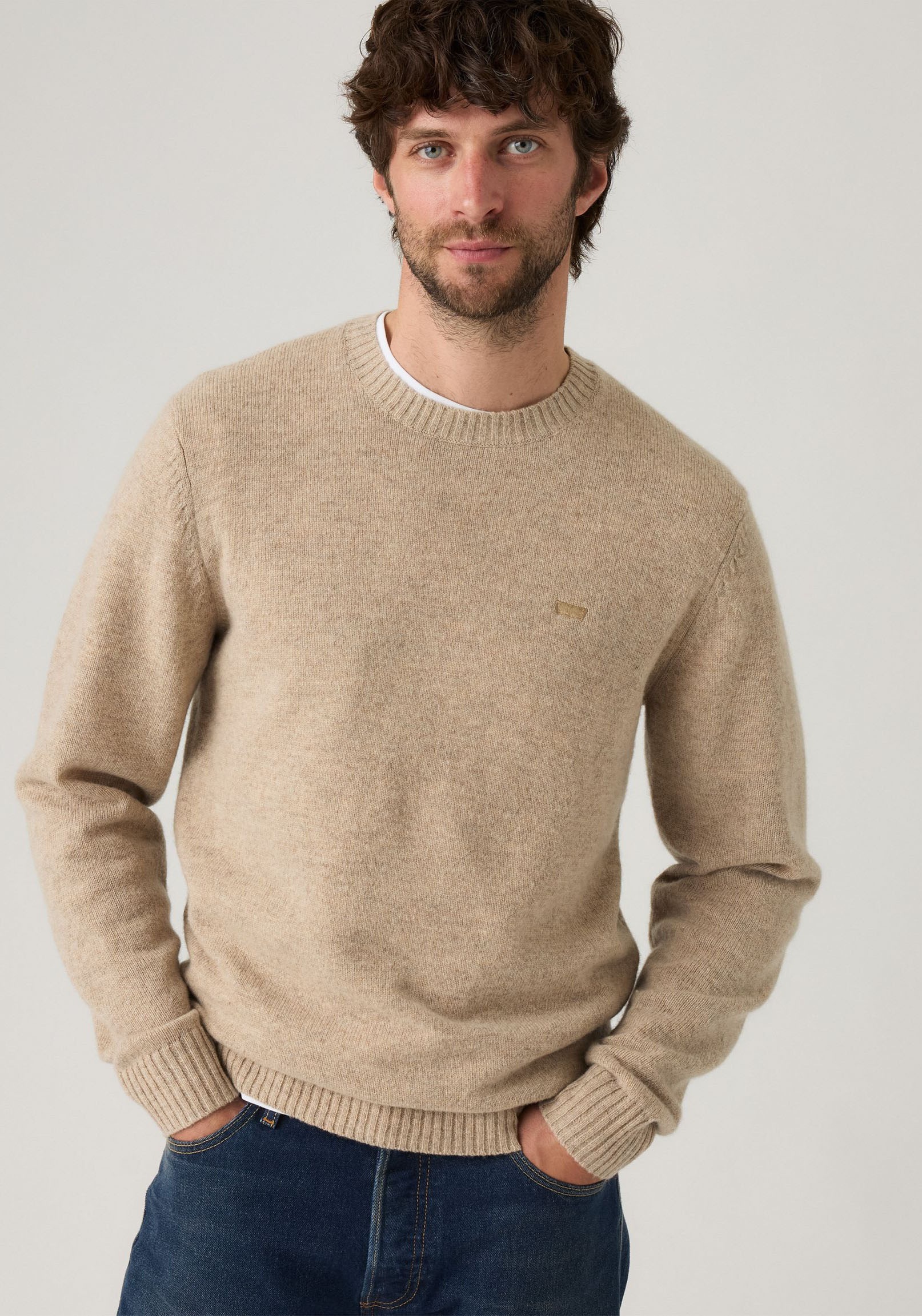 Levis Wollpullover "ORIGINAL HM SWEATER", in klassischer Rundhalsform günstig online kaufen