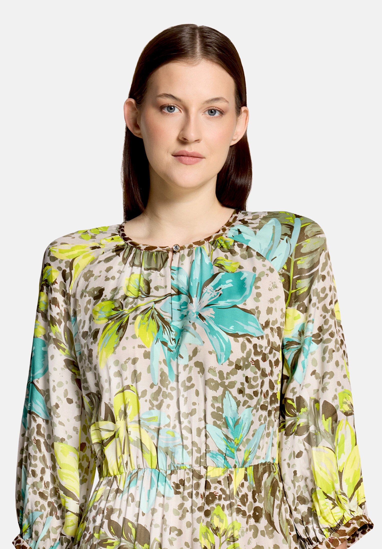 Betty Barclay Sommerkleid »Damen mit Rundhalsausschnitt« Ohne Tasche