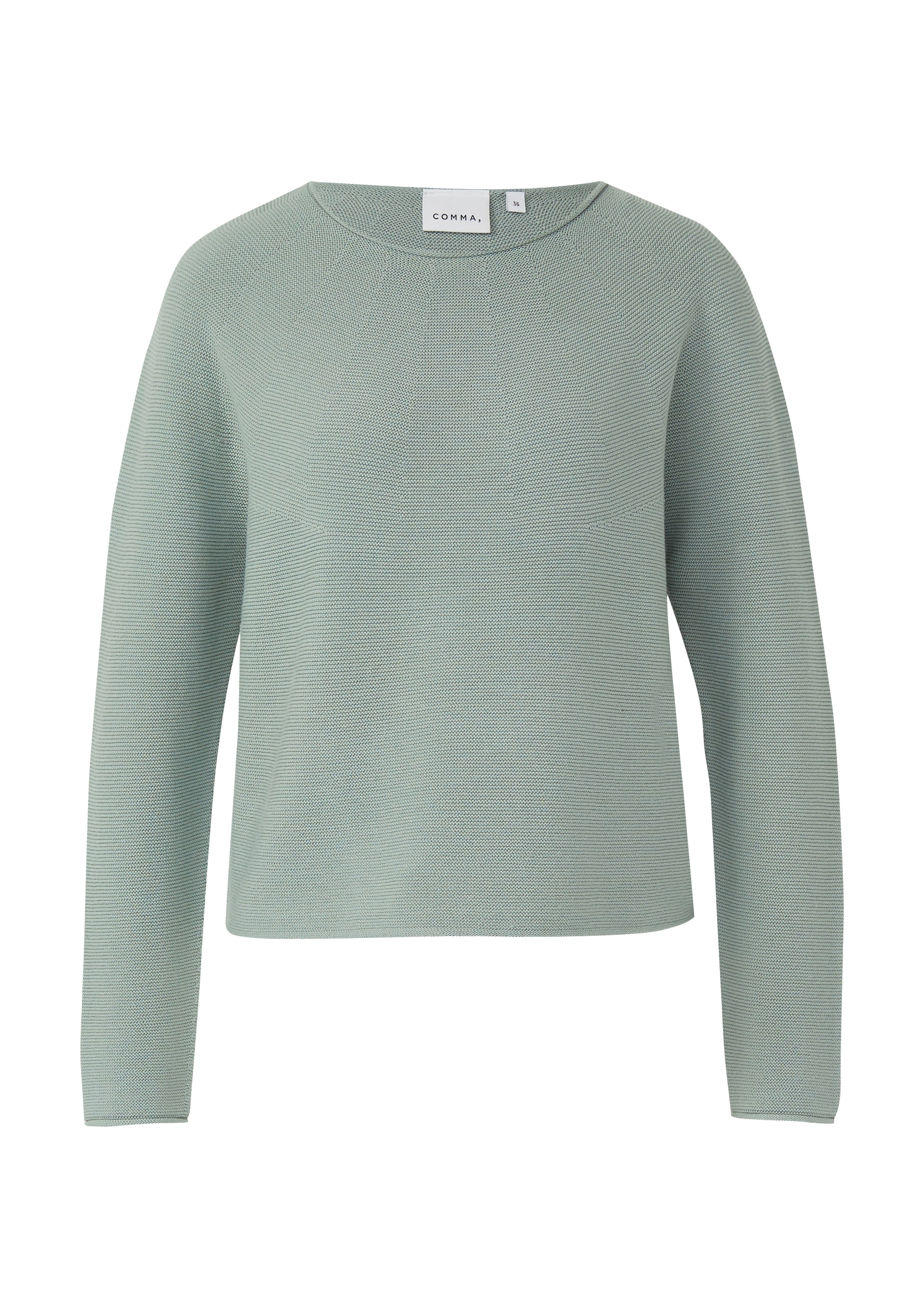 Comma Strickpullover mit feinem Struktur-Muster