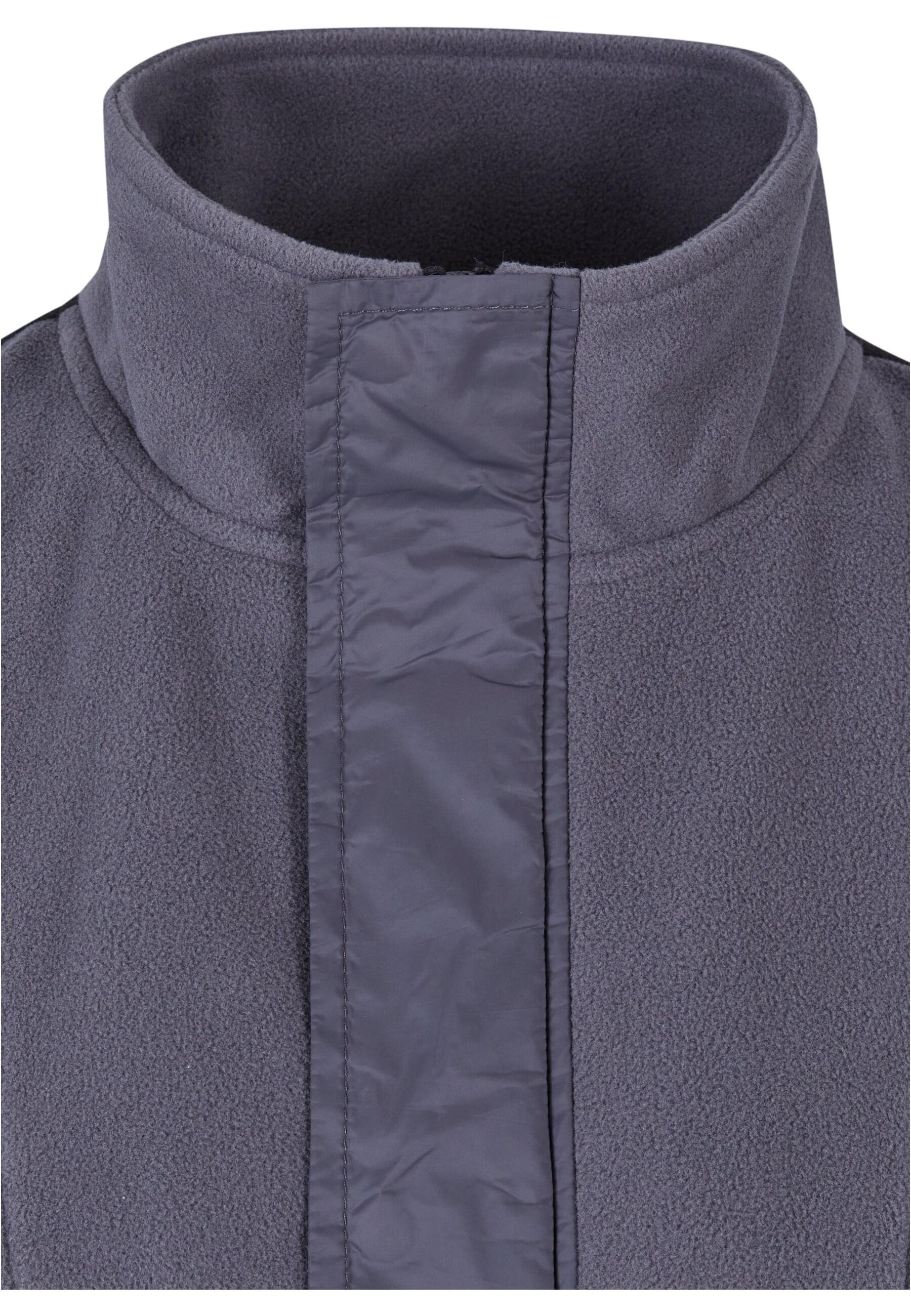 URBAN CLASSICS Trainingsjacke »Urban Classics Damen Ladies Polarfleece Track Jacket«, (1 St.), ohne Kapuze