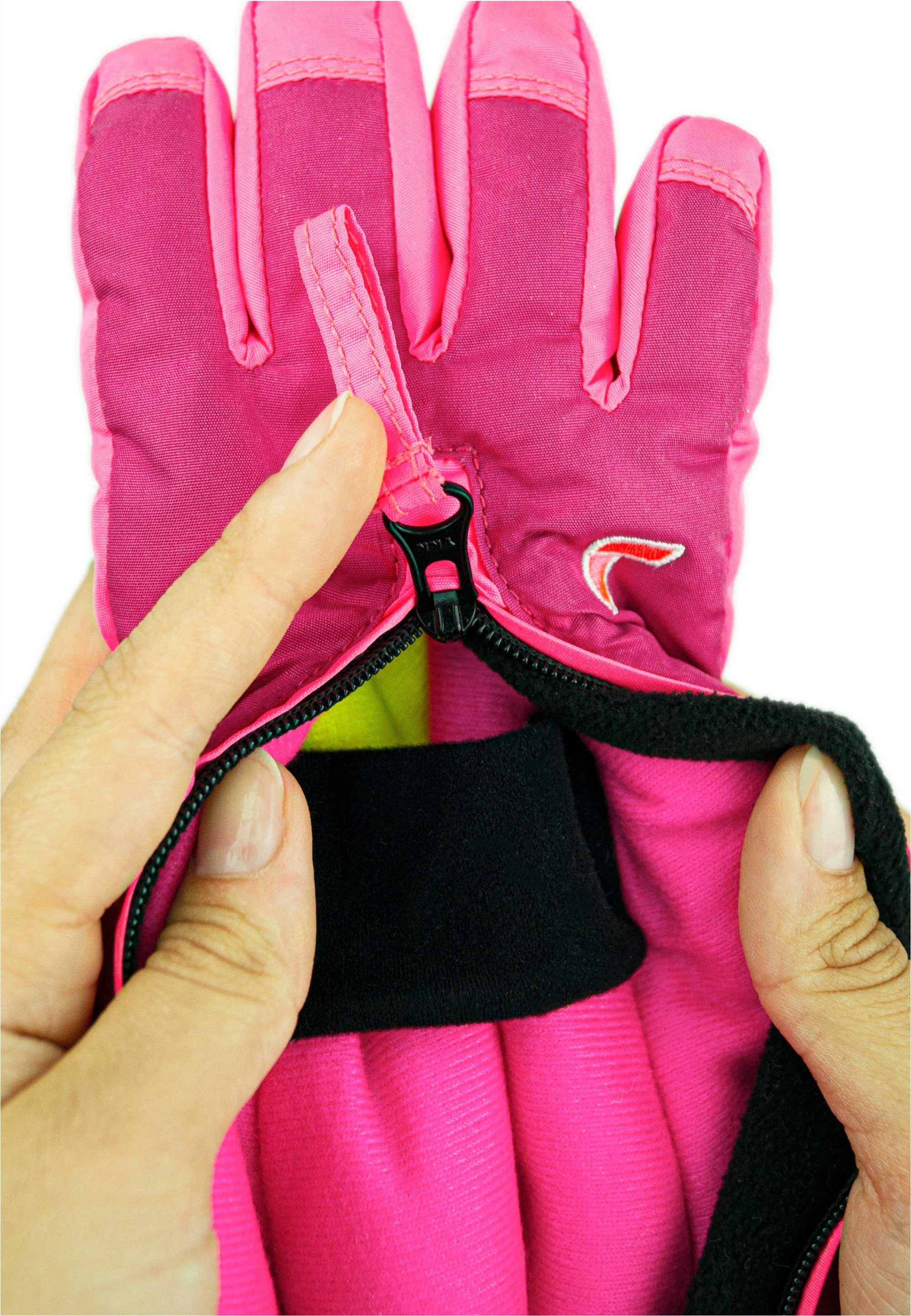 Reusch Skihandschuhe »Fingerhandschuhe Tom extra warm, winddicht, atmungsaktiv« mit langer Stulpe