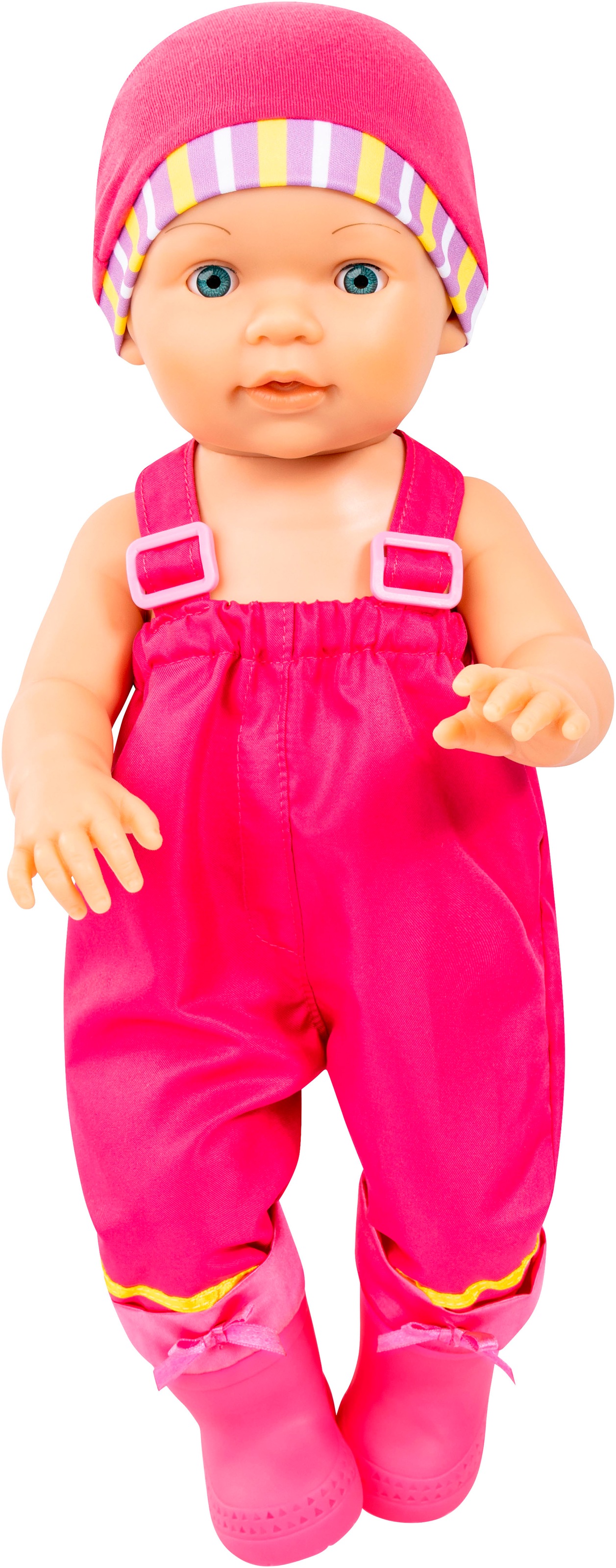Bayer Puppenkleidung »Regen-Set pink/lila«, (Set, 4 tlg.)
