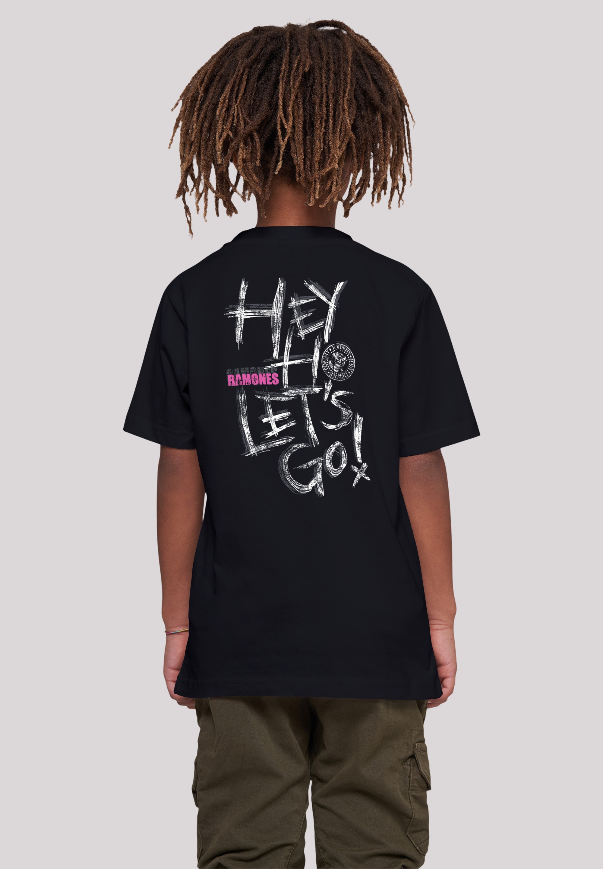 F4NT4STIC T-Shirt »Ramones Rock Musik Band Hey Ho Let's Go«, Premium Qualität, Band, Rock-Musik