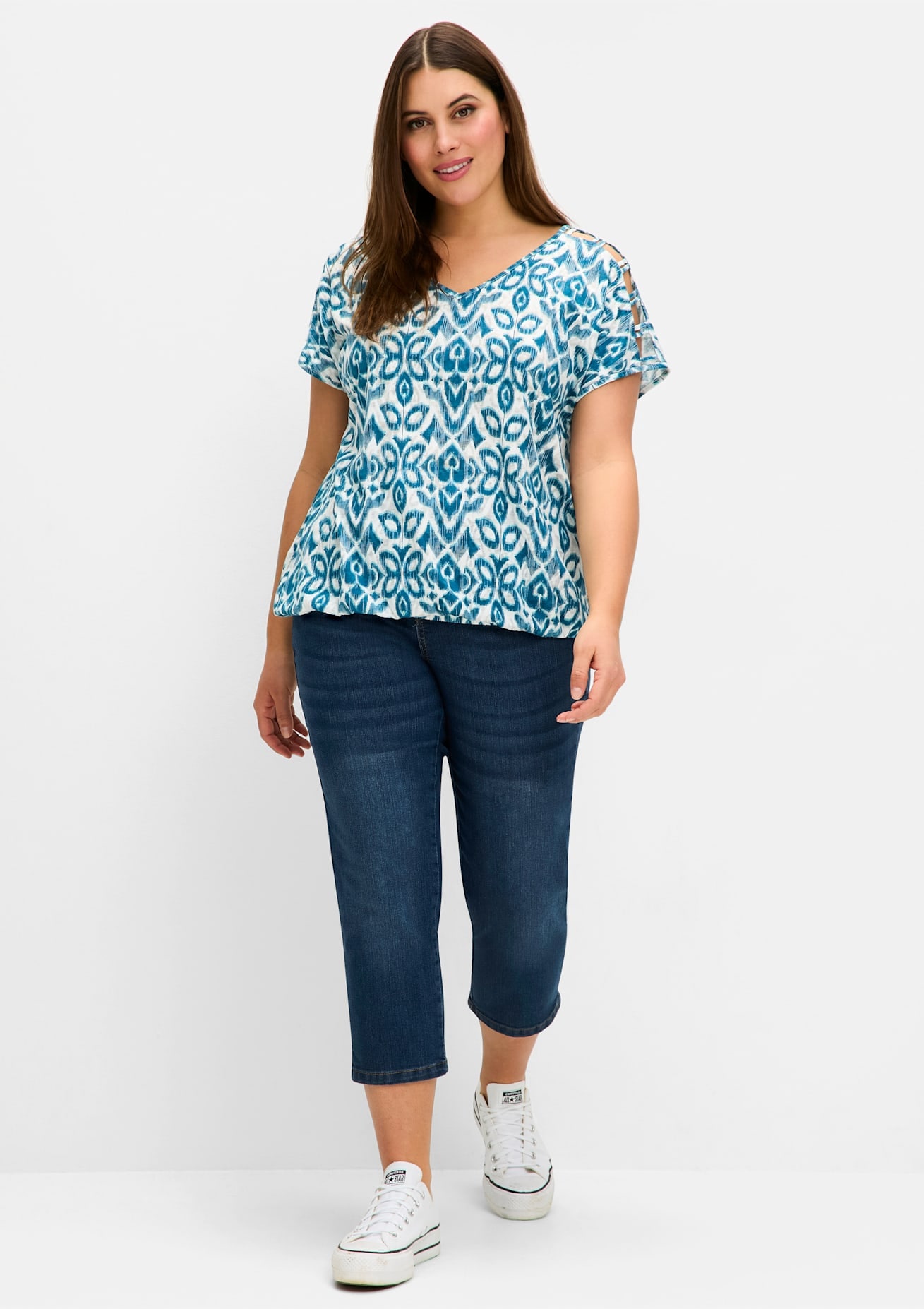 Sheego T-Shirt "T-Shirt", 1 Stk. günstig online kaufen