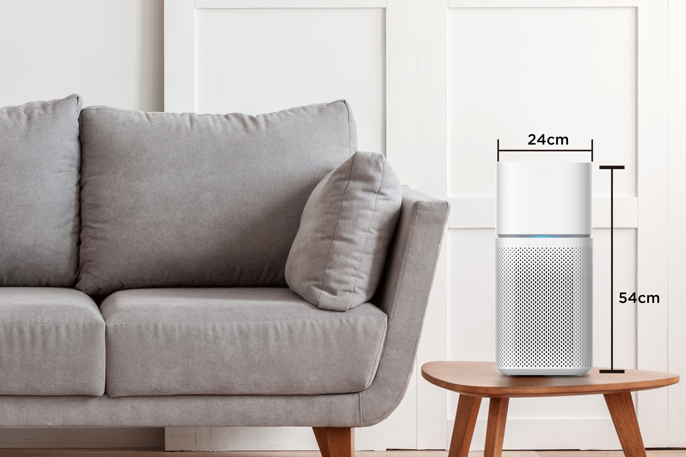 Hanseatic Luftreiniger ""KJ400" mit Digitalanzeige" für 104 qm Räume 35W, T günstig online kaufen