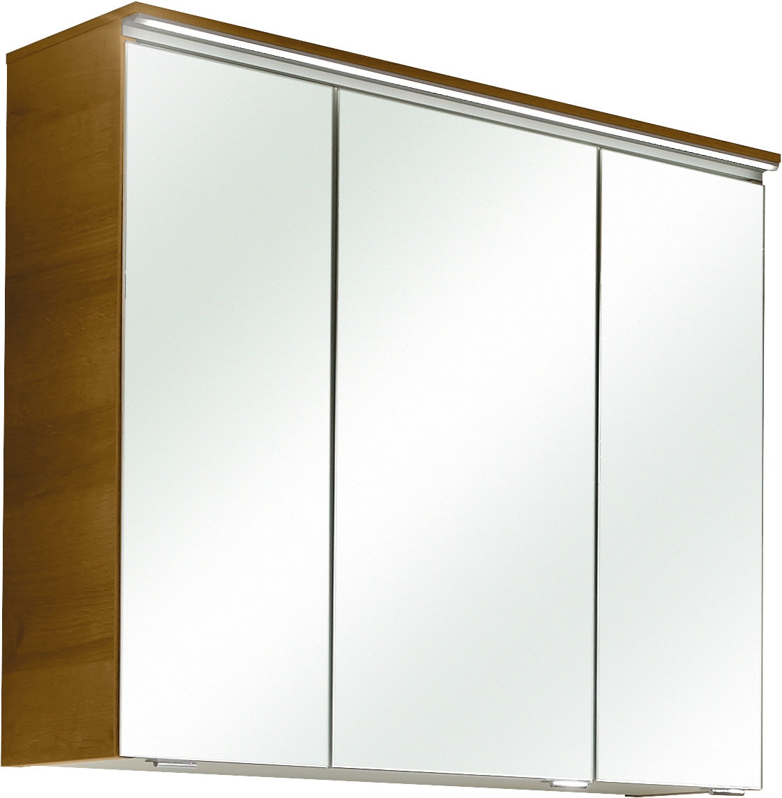 Saphir Spiegelschrank "Quickset 318, mit drei Spiegeltüren, 75cm breit" 1 Stk. tlg.