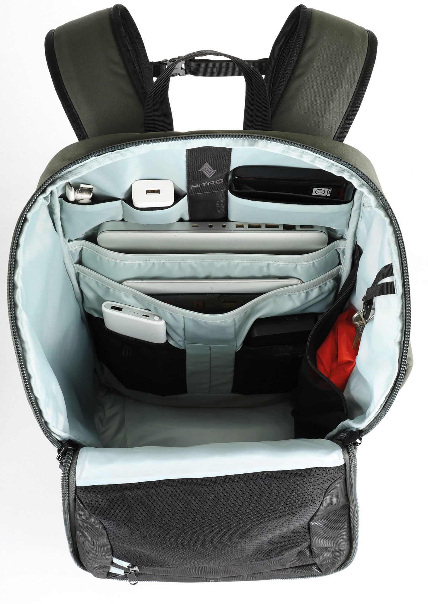 NITRO Freizeitrucksack »Nikuro Traveler«, Reisetasche, Travel Bag, Alltagsrucksack, Daypack