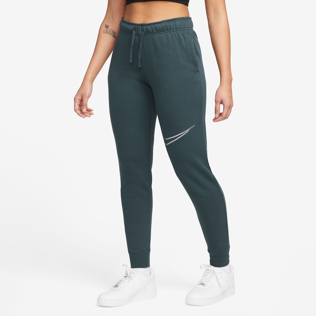 Nike Sportswear Jogginghose »CLUB FLEECE WOMEN'S SHINE MID-RISE PANTS«