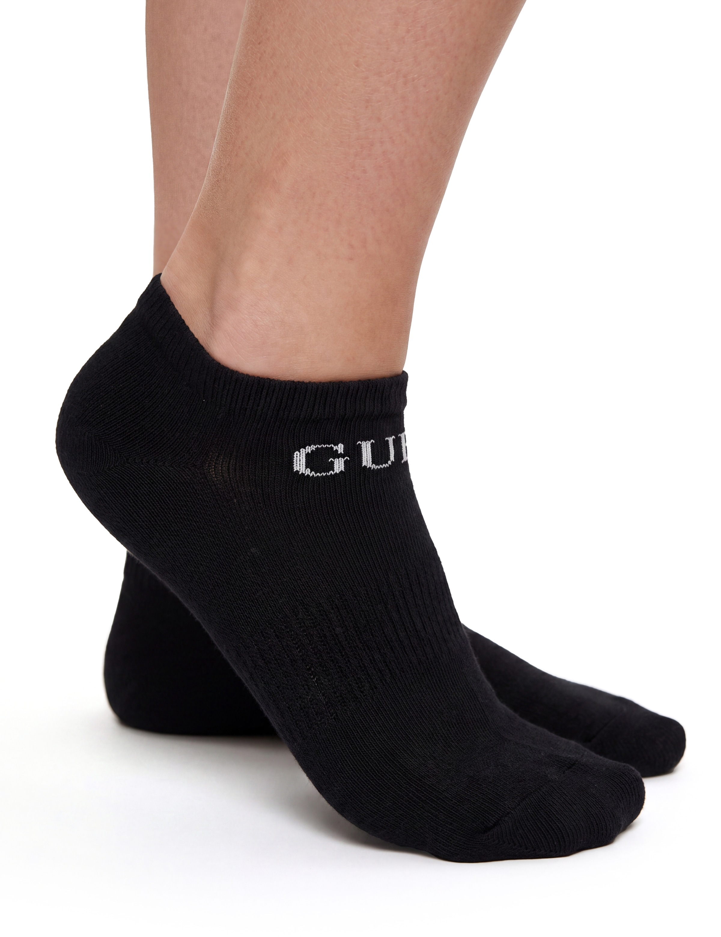 Guess Sneakersocken »SNEAKER SOCKS 6PACK« 6 Paar tlg. mit Logoschriftzug