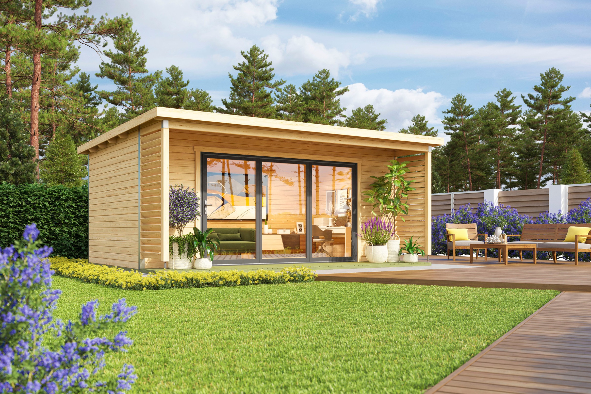 LASITA MAJA Gartenhaus "LIVERPOOL"