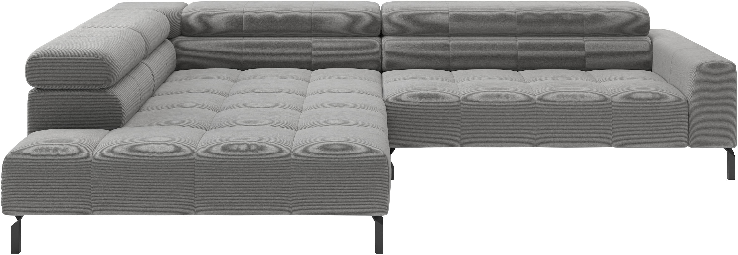 Home affaire Ecksofa "Claya, 311 cm breit, L-Form, inkl. Kopfteilverstellung" wahlweise elektrischer Sitzvorzug